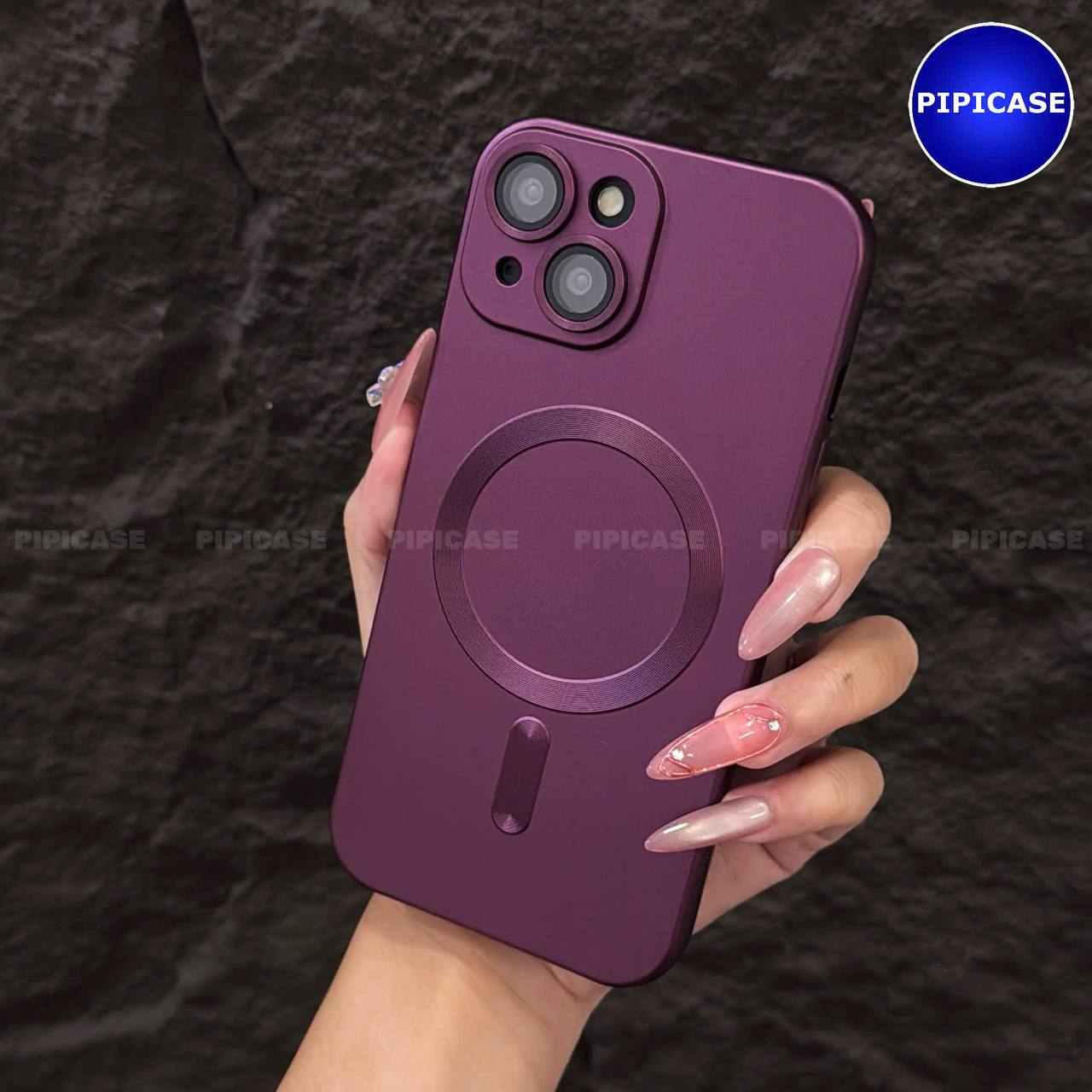 Ốp Lưng iPhone 13 - Ops - Tím Đậm