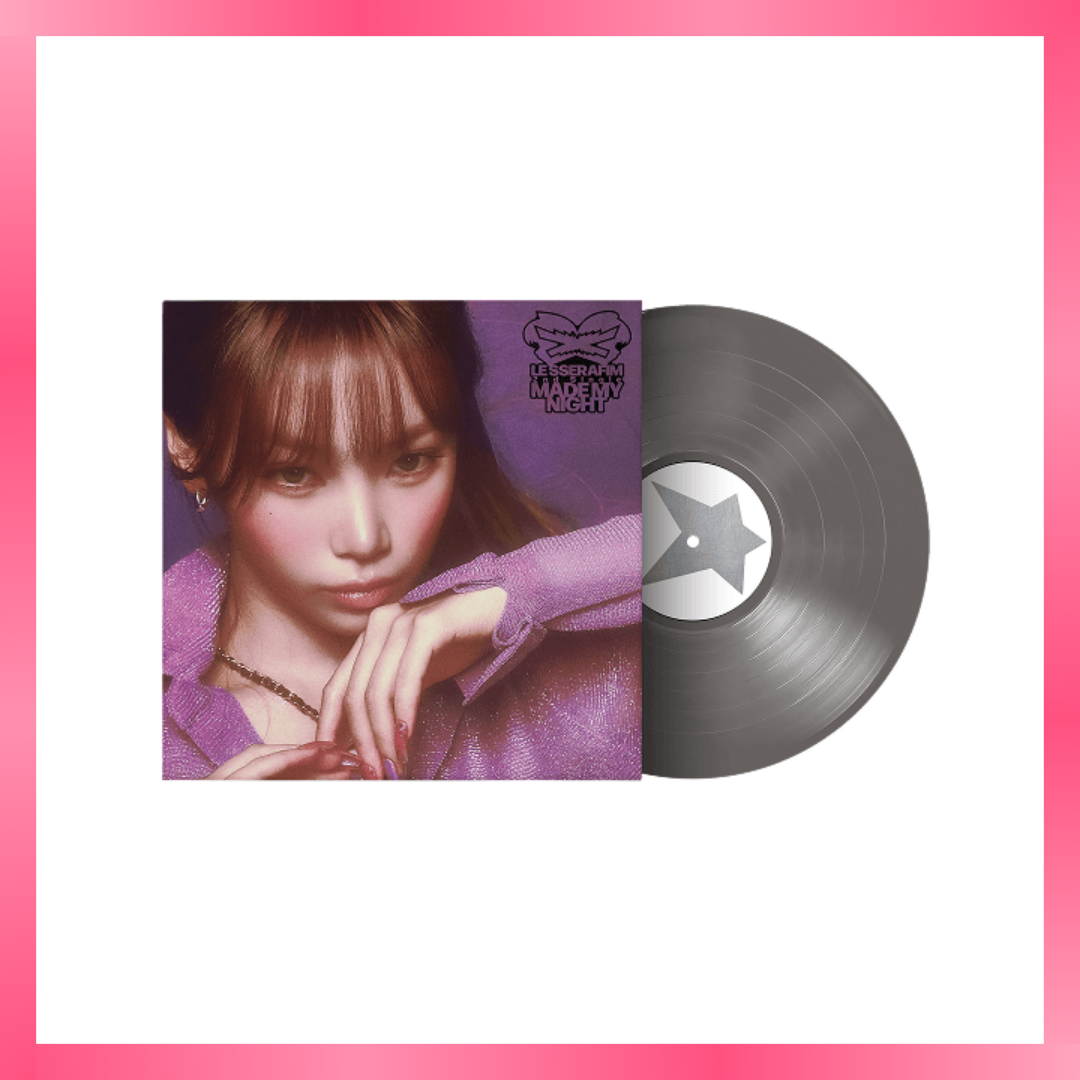 LE SSERAFIM 2ND SINGLE ALBUM 'MADE MY NIGHT' VINYL