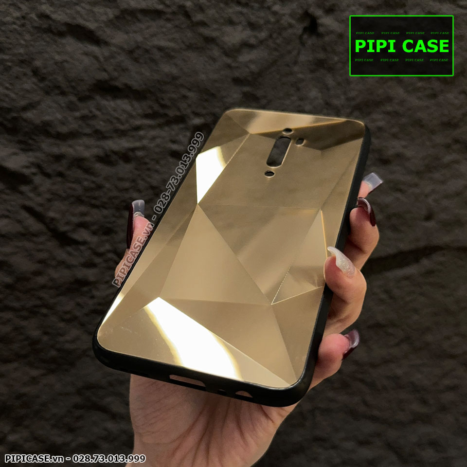 Ốp Lưng Oppo Reno 2F - Kim Cương 6D - Vàng_thumbnail_1