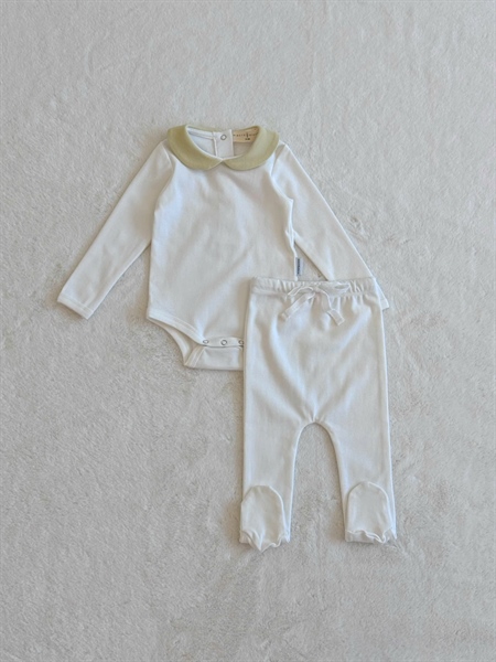 Anna Set - Bodysuit Cổ Sen x Quần Bàn Chân 24
