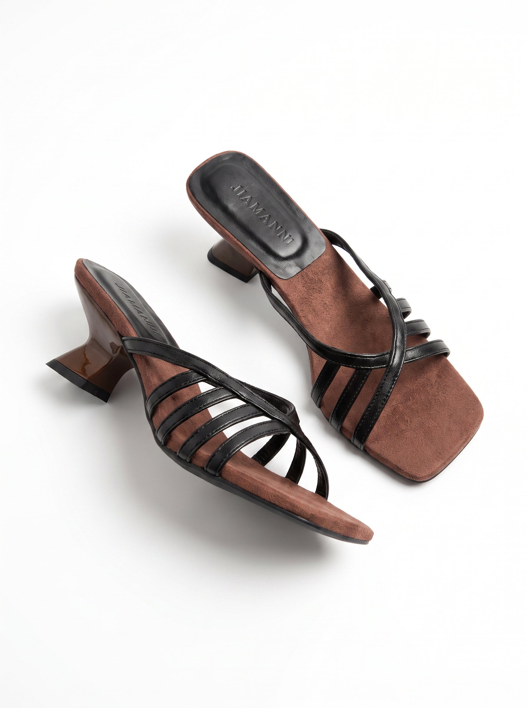 Guốc cao 5cm CECILE GD100 màu đen