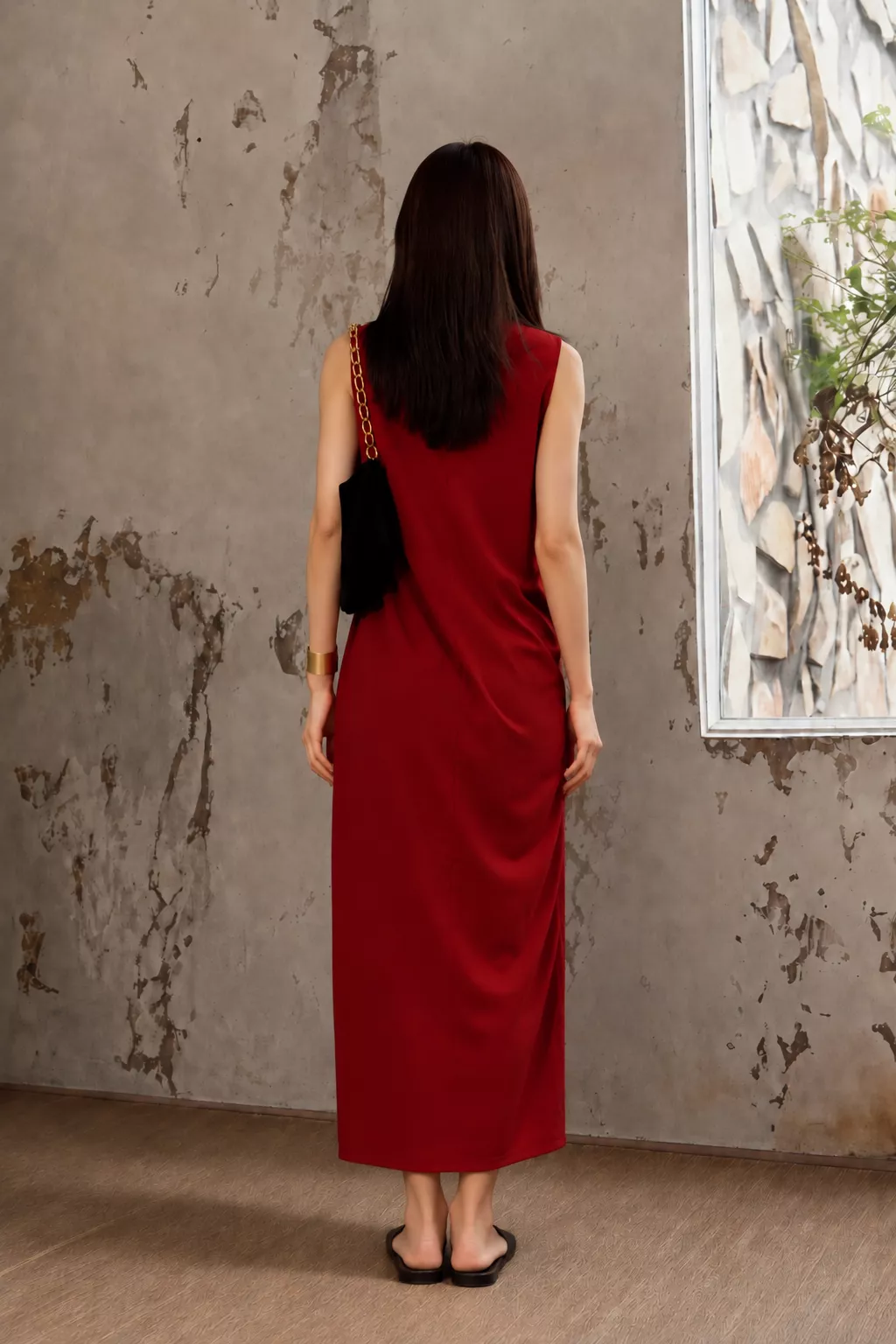 MV122 - Đầm Đỏ Ruby Quyến Rũ
