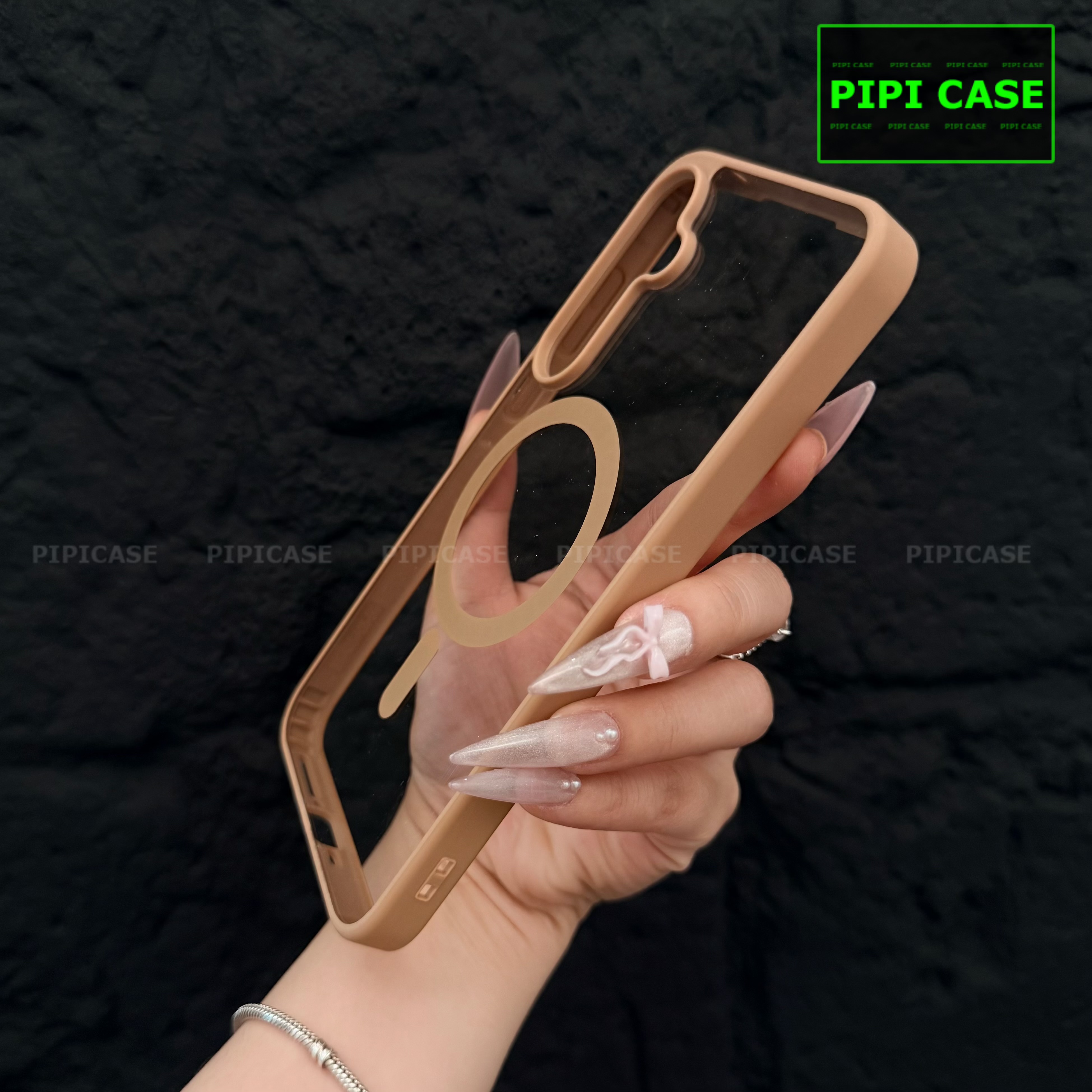 Ốp Lưng Samsung A35 - Chic - Nâu Nhạt_thumbnail_5