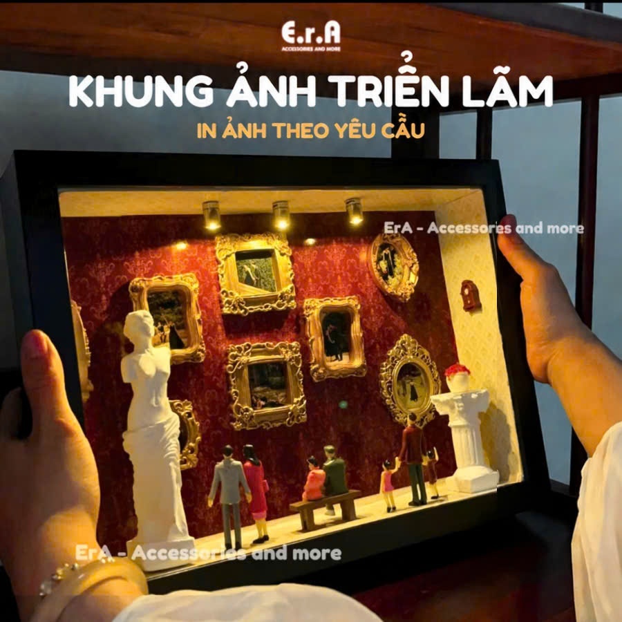 Khung ảnh, khung tranh triển lãm in hình