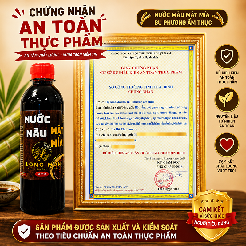 Combo 2 Chai Nước Màu Mật Mía Bu Phương 399G – Nước Hàng Kho Cá, Thịt - BP14-2_thumbnail_2