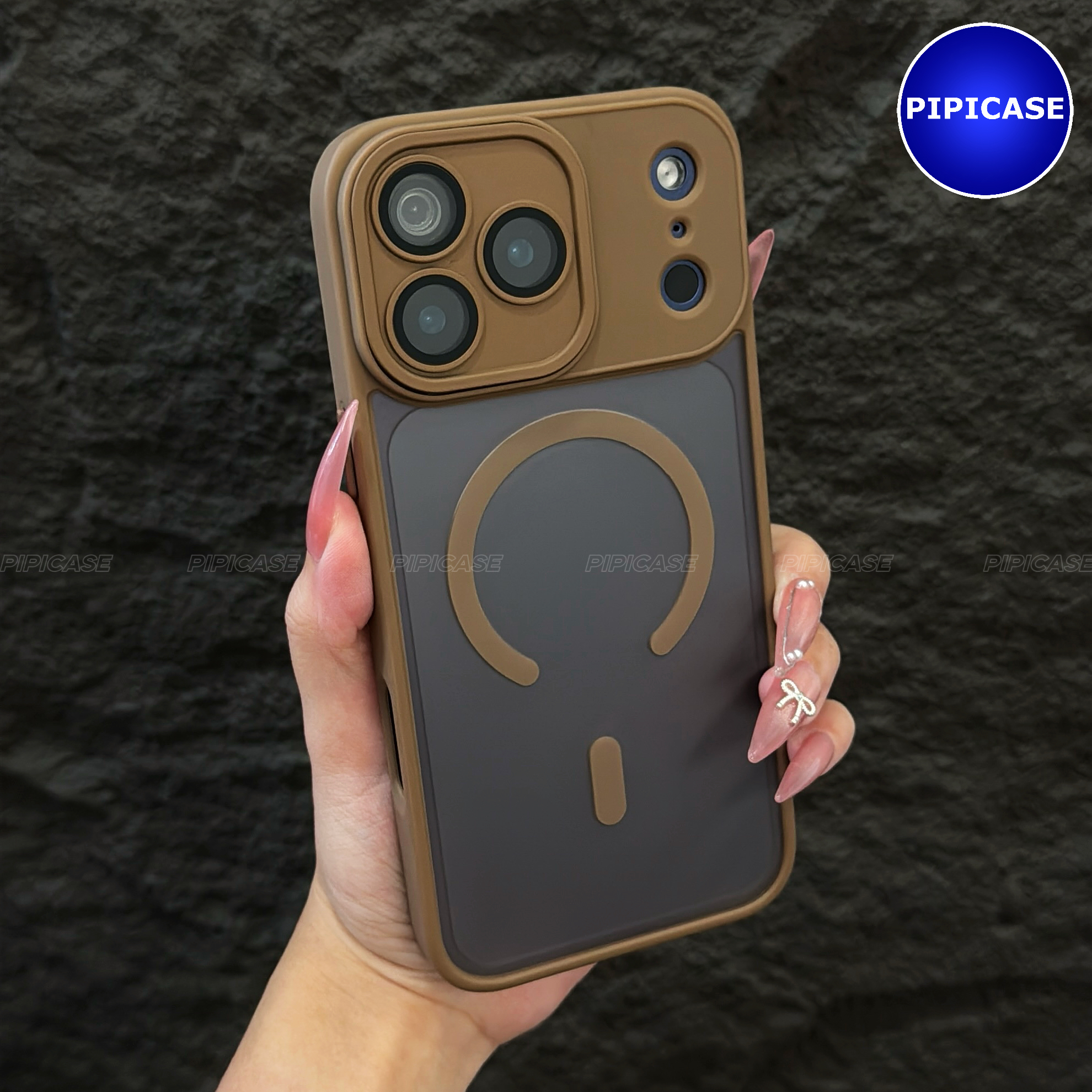 Ốp Lưng iPhone 17 Pro Max - Kao - Nâu_thumbnail_11