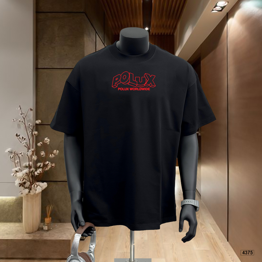 Áo thun nam worldwide logo form rộng Polux 4375_thumbnail_6