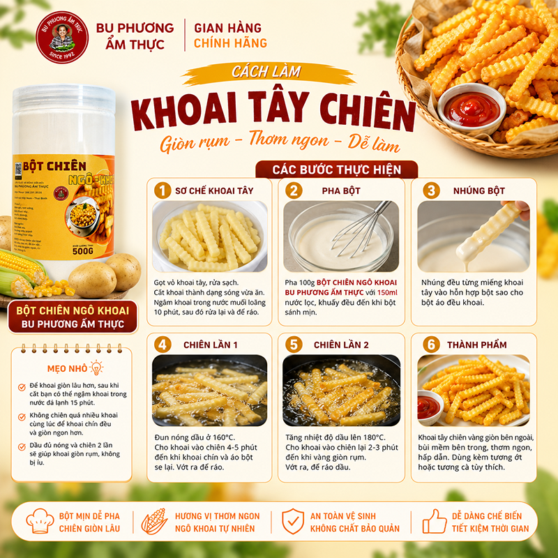 Bột Chiên Ngô Khoai Bu Phương 500G – Chiên Ngô, Khoai Tây, Khoai Lang & Rau Củ Giòn Rụm - BP32_thumbnail_4