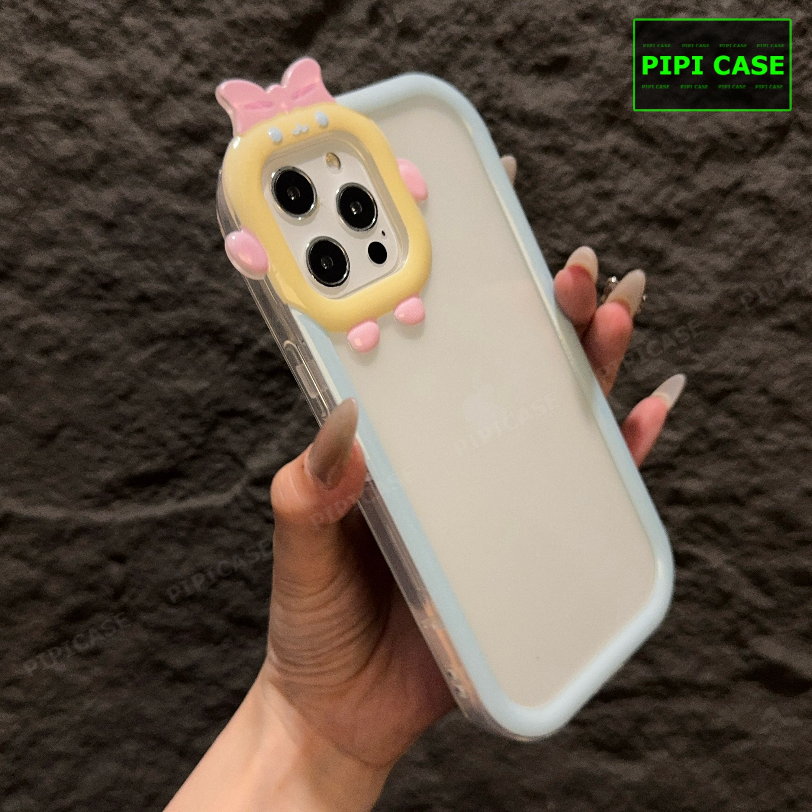 Ốp Lưng iPhone 12 Pro - Chic Cute - Xanh Nhạt_thumbnail_2