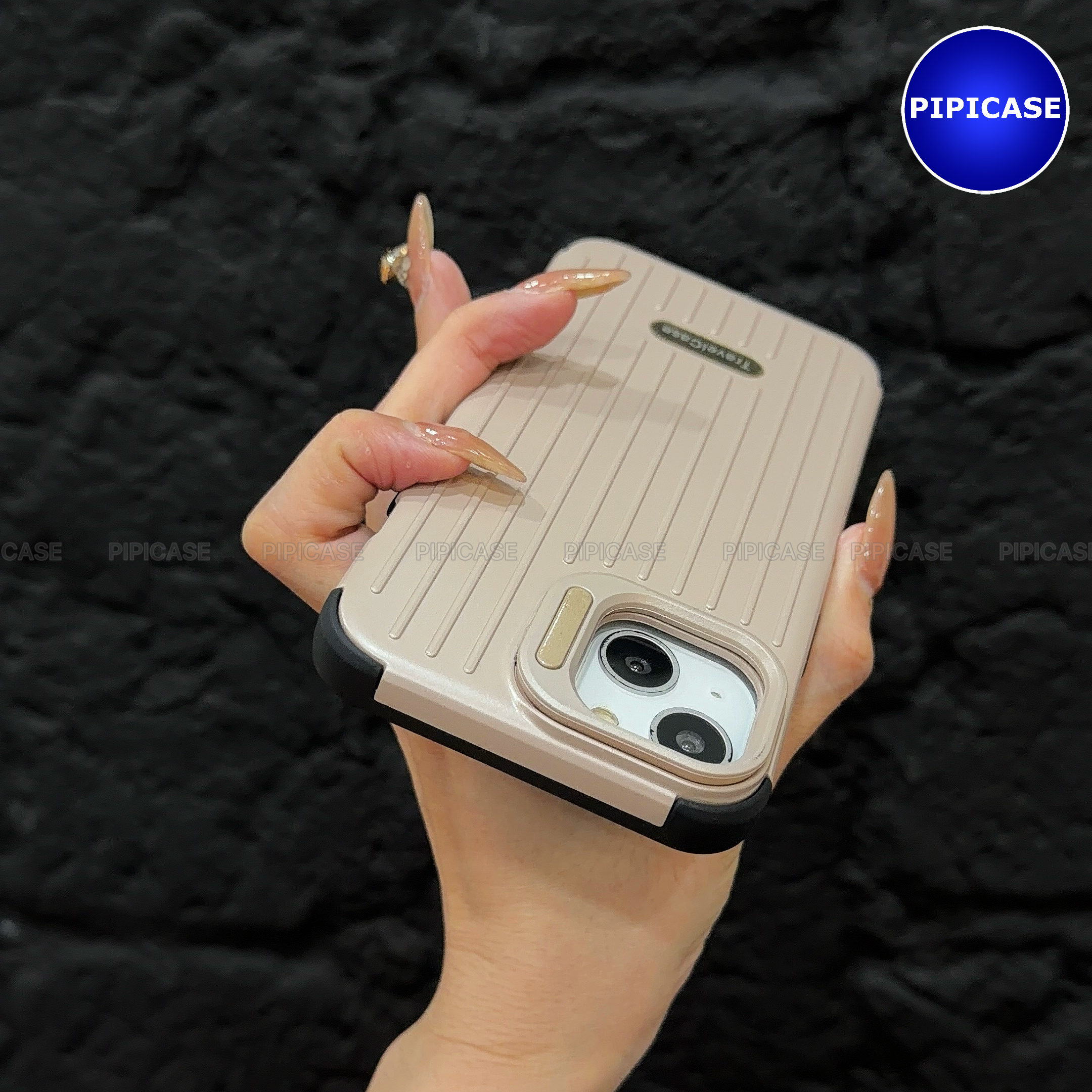 Ốp Lưng iPhone 13 - Hondao - Nâu Nhạt_thumbnail_2