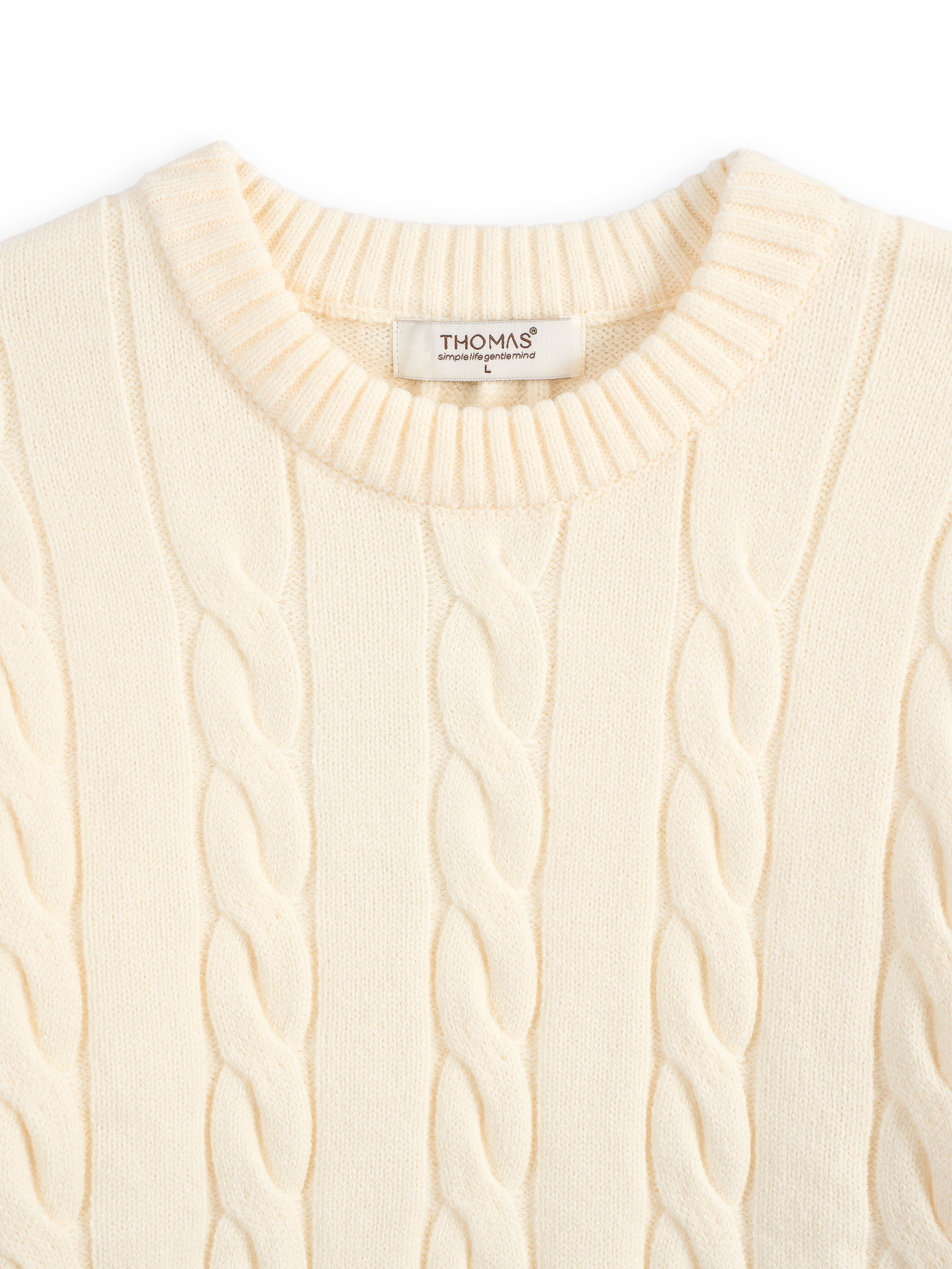 Áo Sweater Twisted-Wool Sợi Viscose Form Relaxed_thumbnail_29