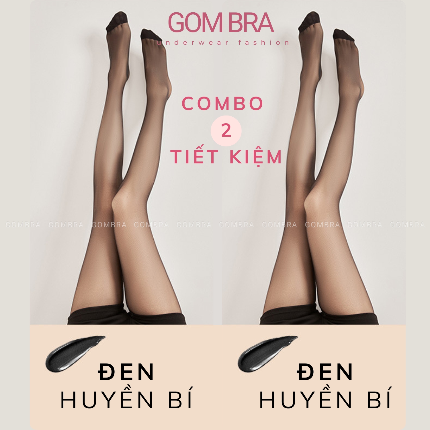 Quần tất đen che khuyết điểm Gom Bra, vớ quần nữ tàng hình mềm mịn co giãn bền dai - KAVE-A078_thumbnail_14