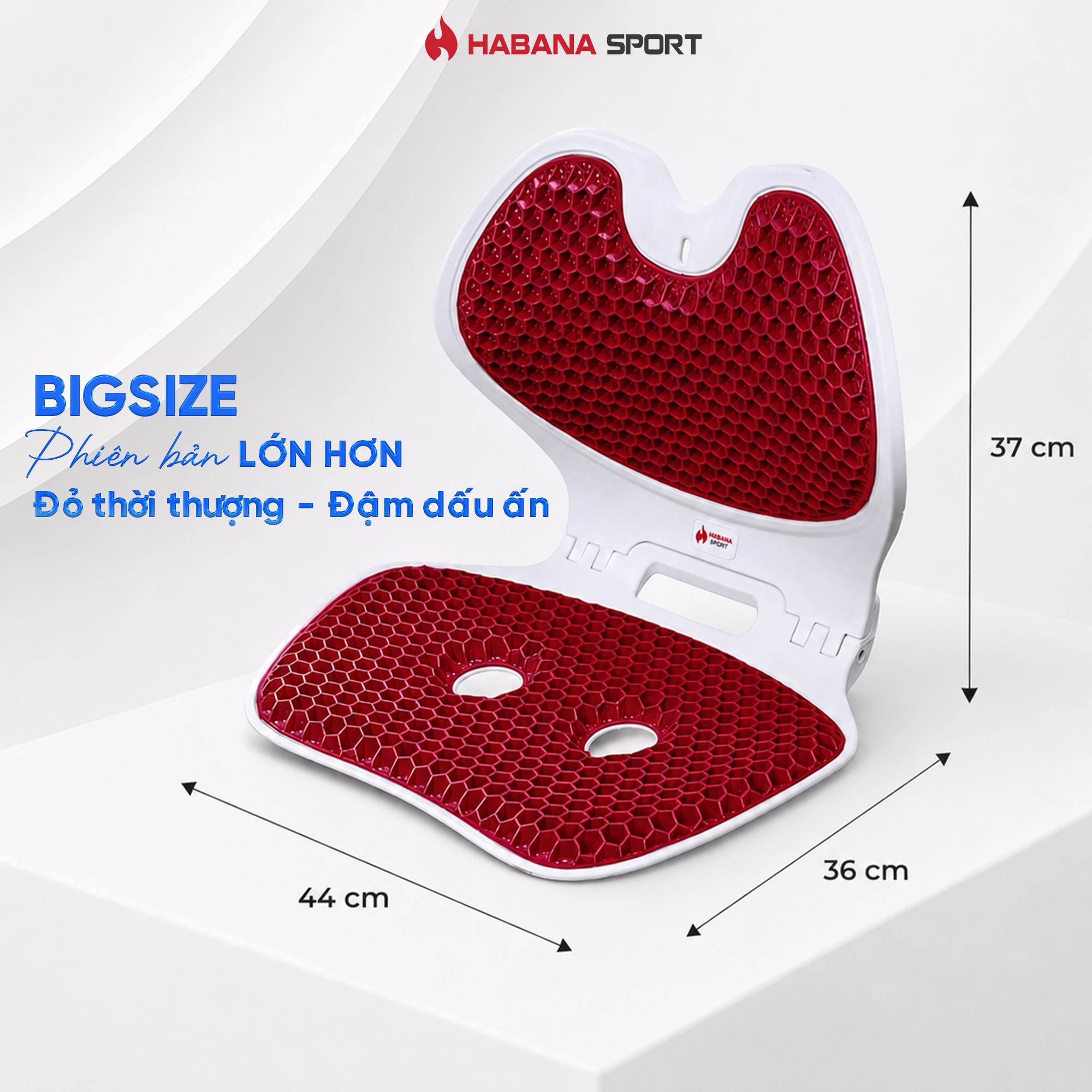 Ghế giảm đau lưng chống gù Habana Sport Chính Hãng SIZE Lớn _thumbnail_3