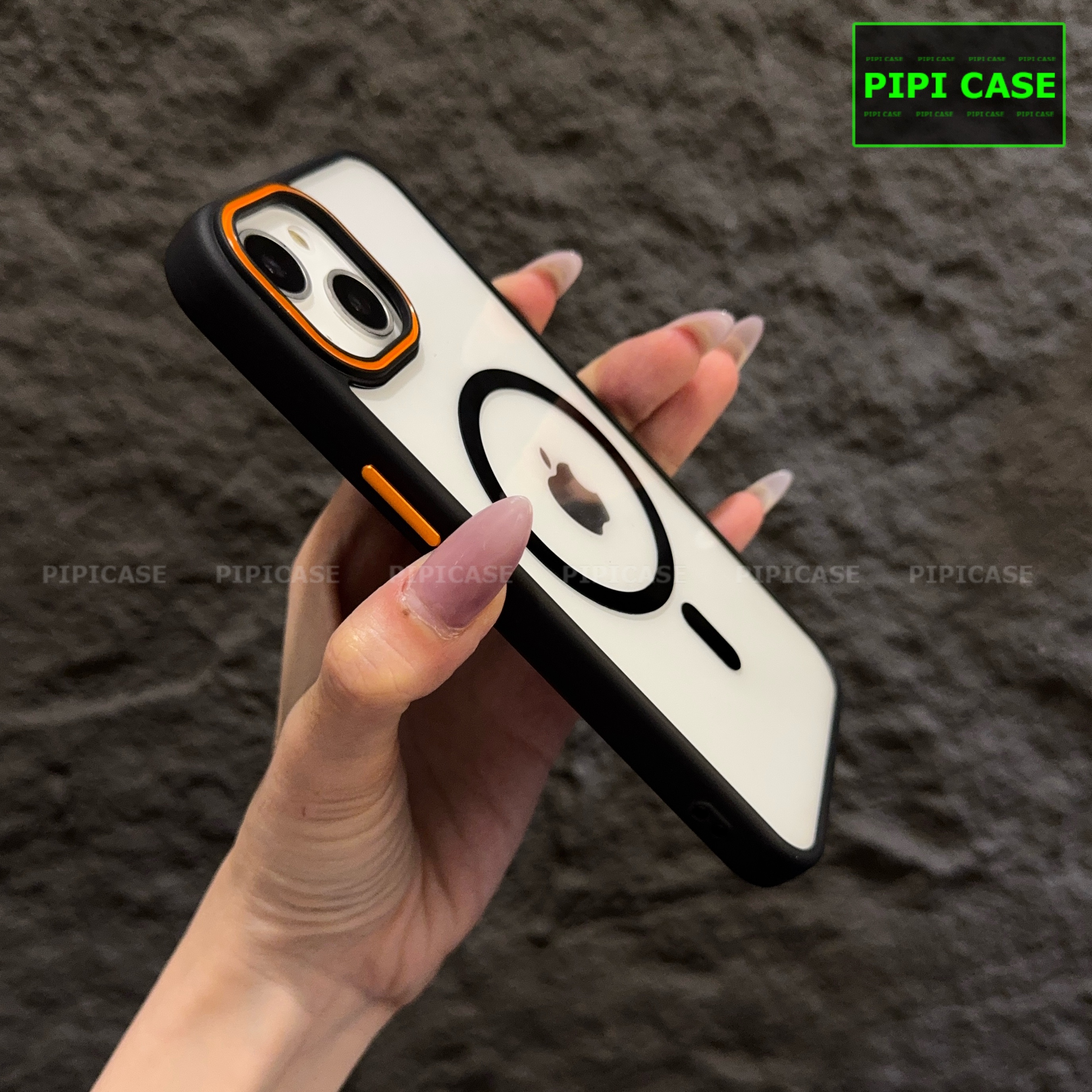 Ốp Lưng iPhone 14 Plus - KM Color - Đen_thumbnail_6