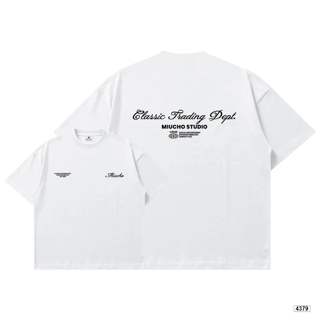 Áo thun unisex classic trading dept form boxy Miucho 4379_thumbnail_10