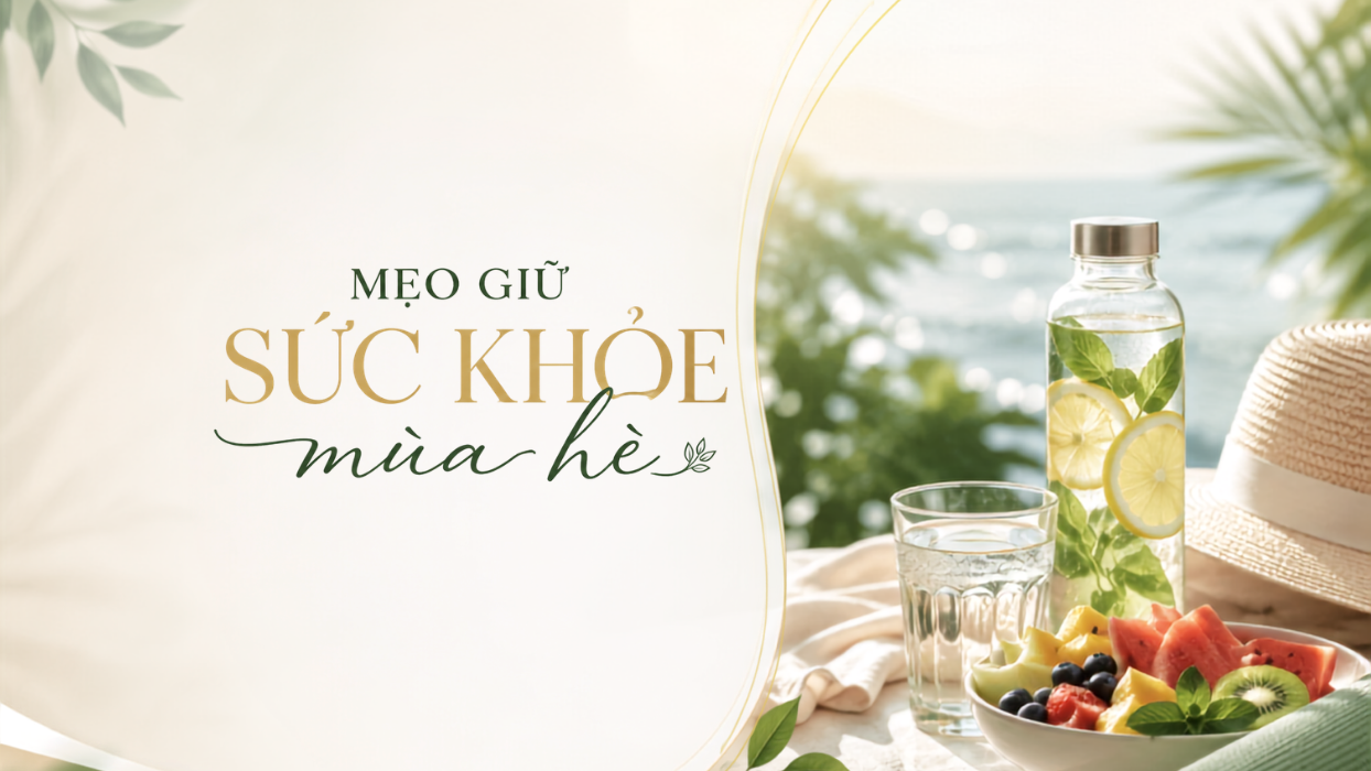 Mẹo giữ sức khỏe mùa hè: 12 cách đơn giản giúp cơ thể luôn khỏe mạnh