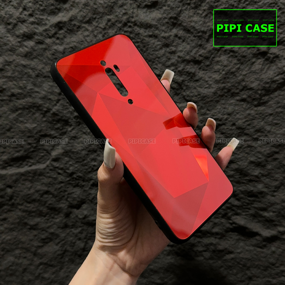 Ốp Lưng Oppo Reno 2F - Kim Cương 6D - Đỏ_thumbnail_1