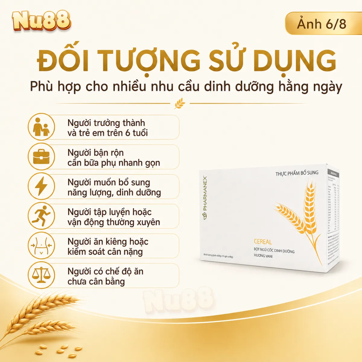 Thực phẩm bổ sung - Bột Ngũ Cốc Dinh Dưỡng Pharmanex Cereal_thumbnail_15