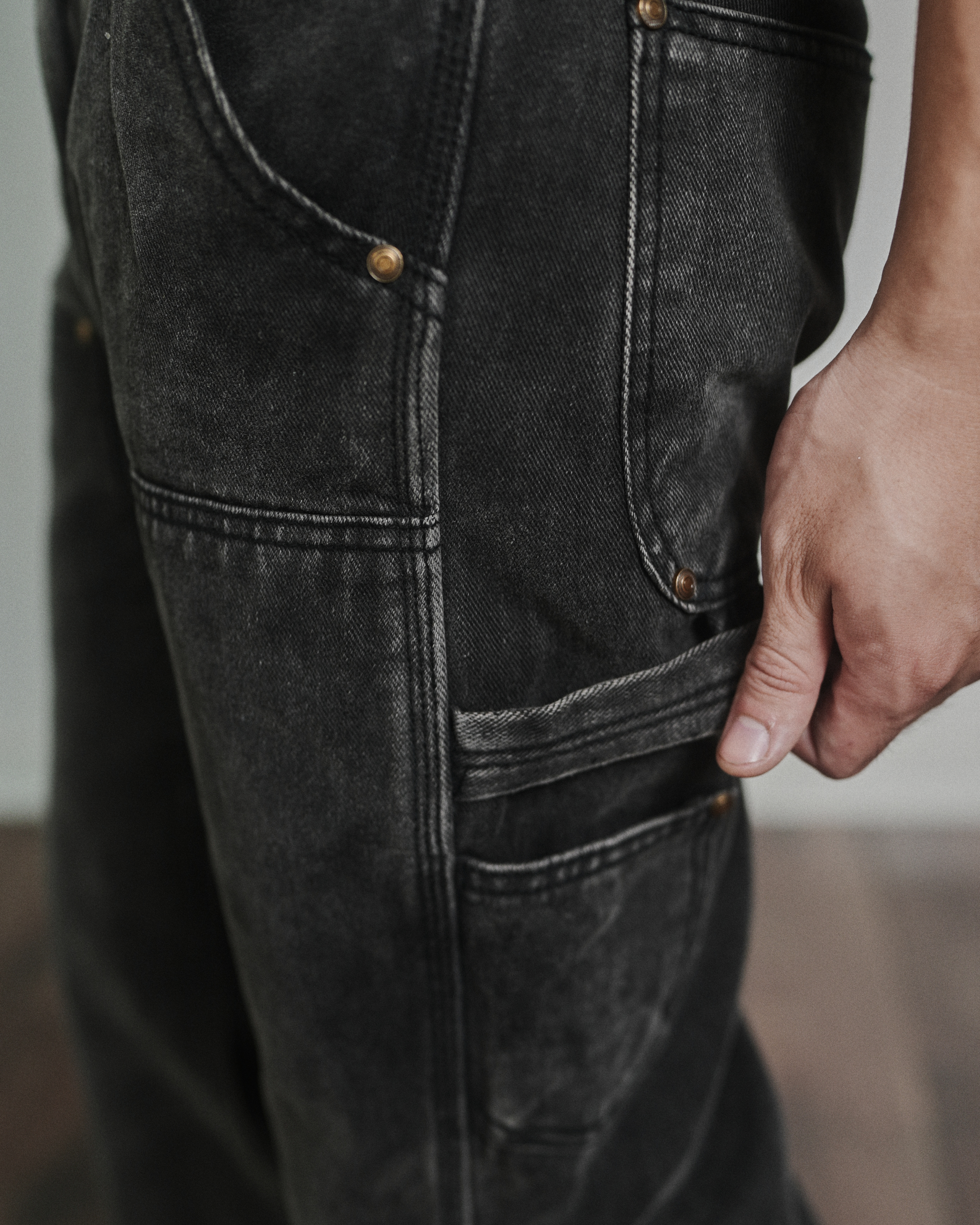 IMP NO.22 PANTS - Quần No.22 Jean Doubleknee Form suông_thumbnail_8