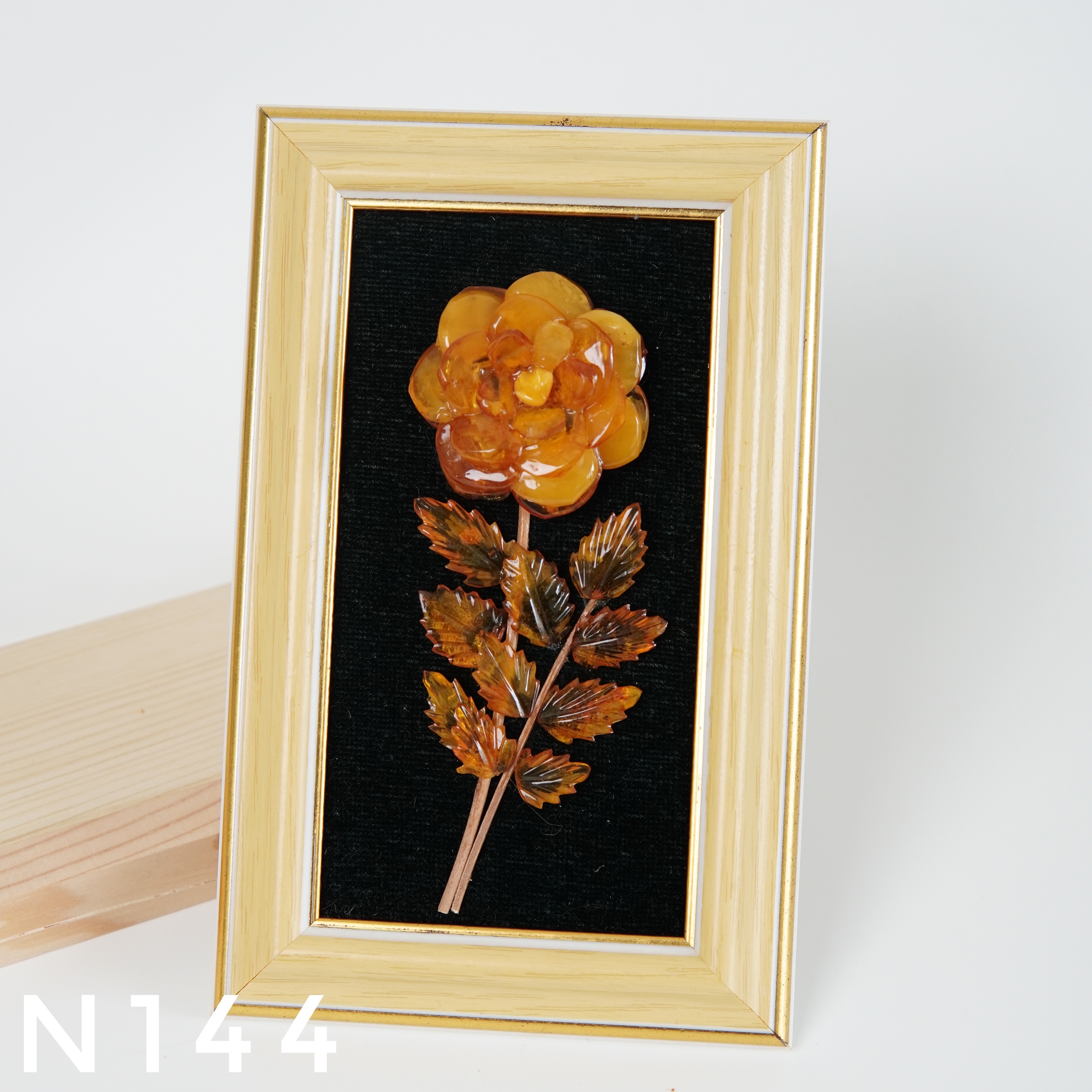 Tranh Hổ Phách Hoa Hồng – N144_thumbnail_3