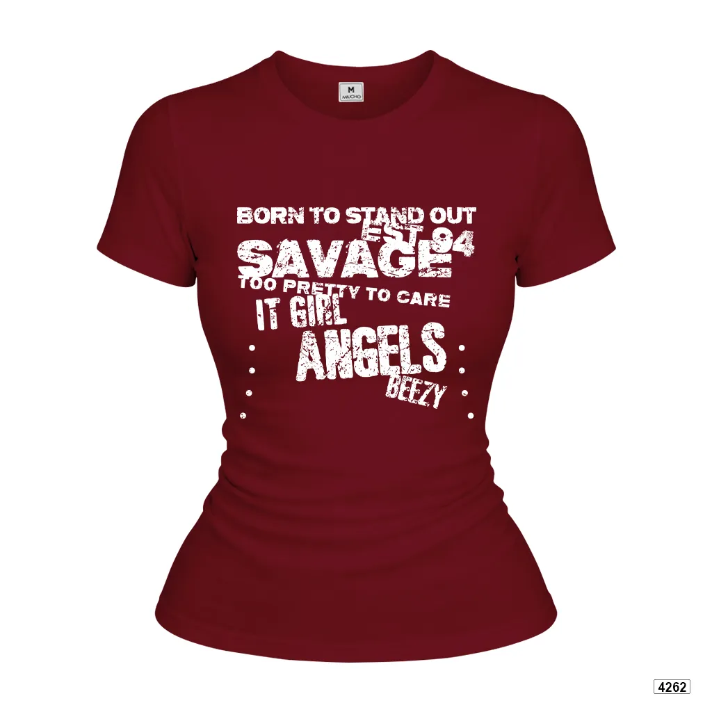 Baby tee form ôm dáng ngắn  ABD000374262 Beezy tay ngắn vải cotton thoáng mát cổ tròn  in mix_thumbnail_12