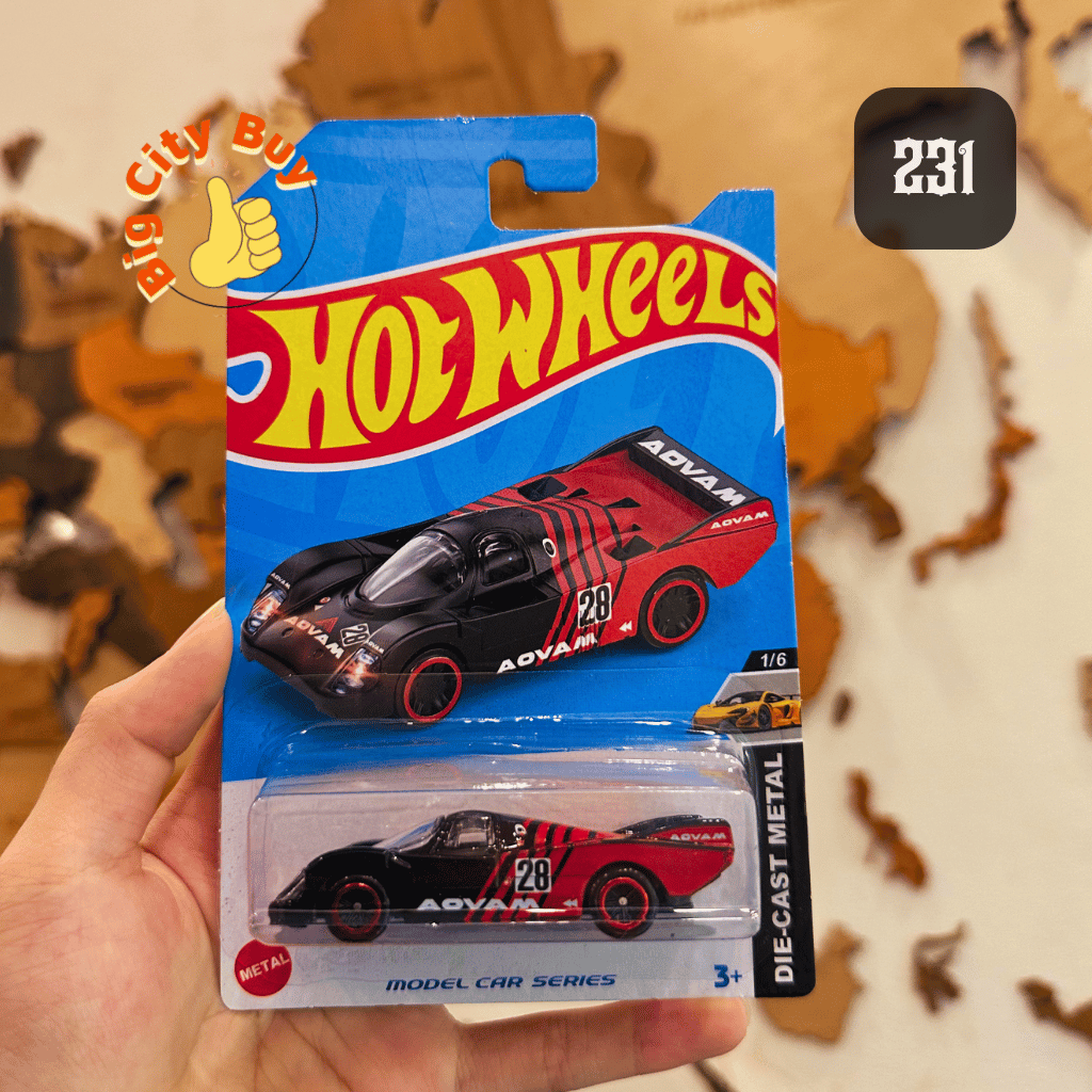 Mô Hình Hot Wheel Basic tỉ lệ 1:64, Xe Ô tô Mô Hình, Đồ Chơi Xe đua Bigcitybuy_thumbnail_168