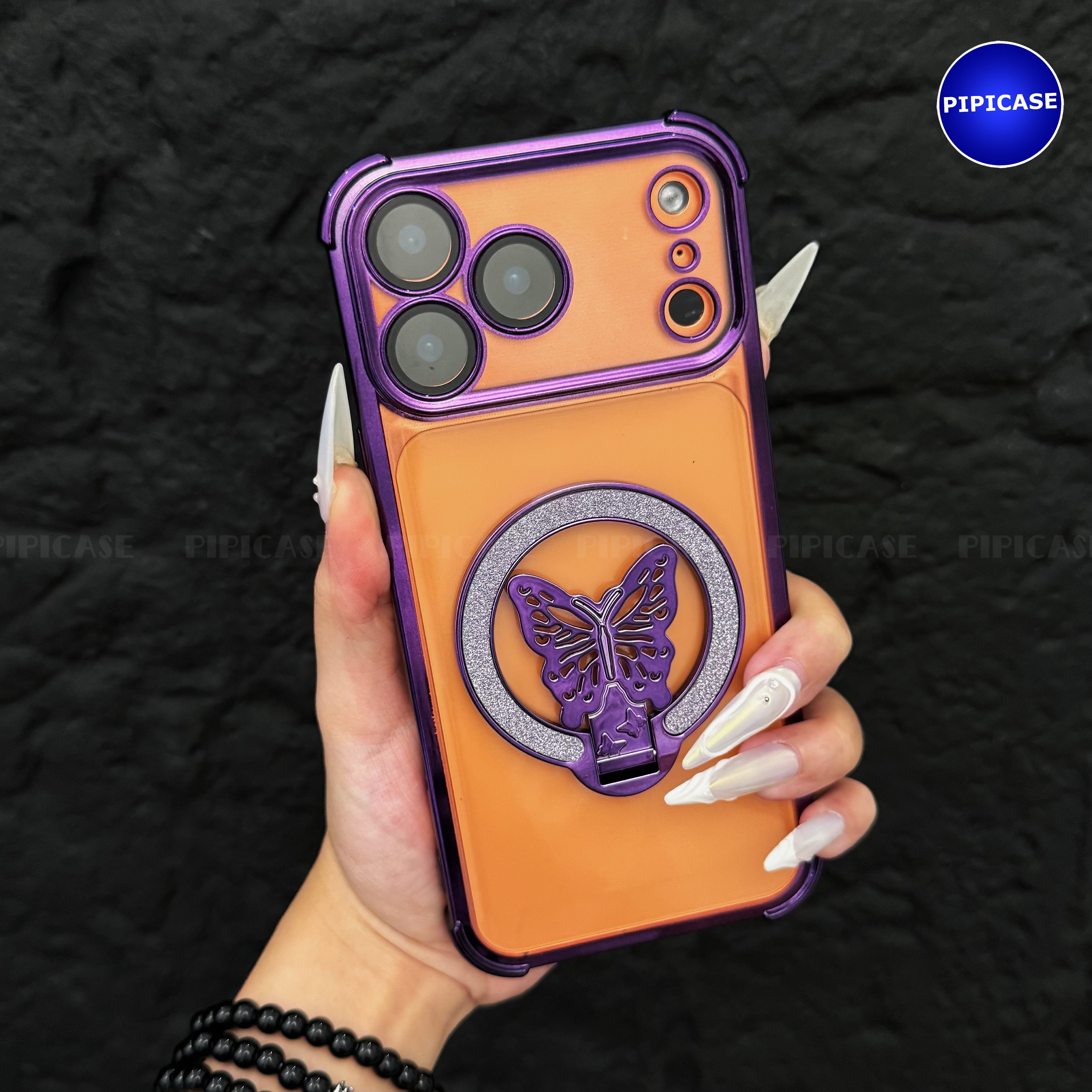 Ốp Lưng iPhone 17 Pro - MO - Tím