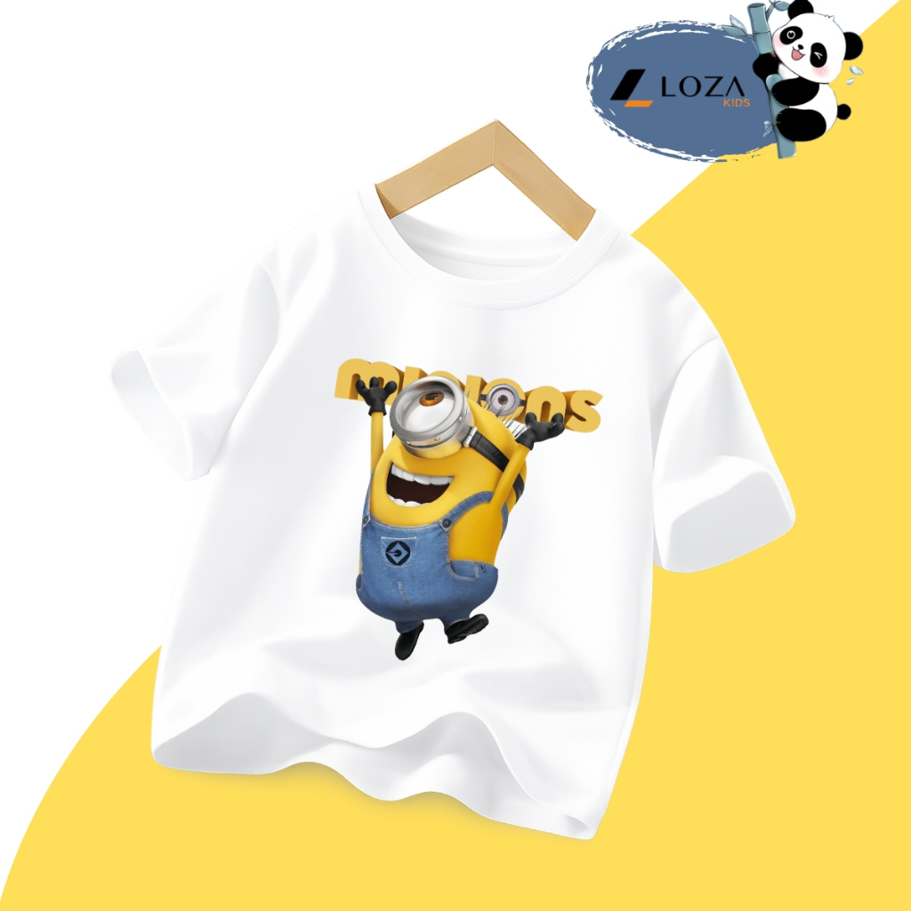 Áo thun bé trai BST MINION Hot trend - Loza Kids AT007_thumbnail_2