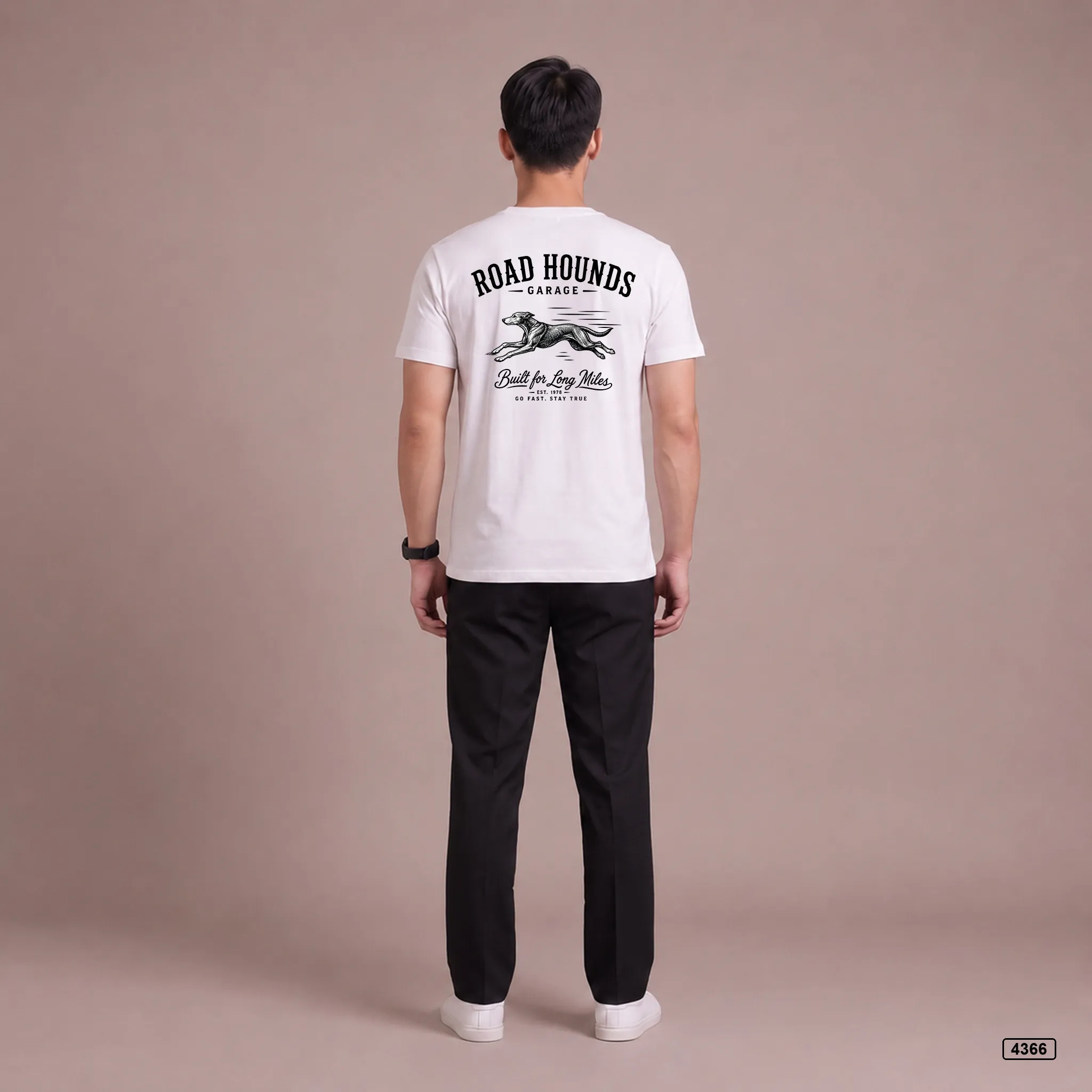 Áo thun nam form rộng Road Hounds Garage TeePrint 4366_thumbnail_5