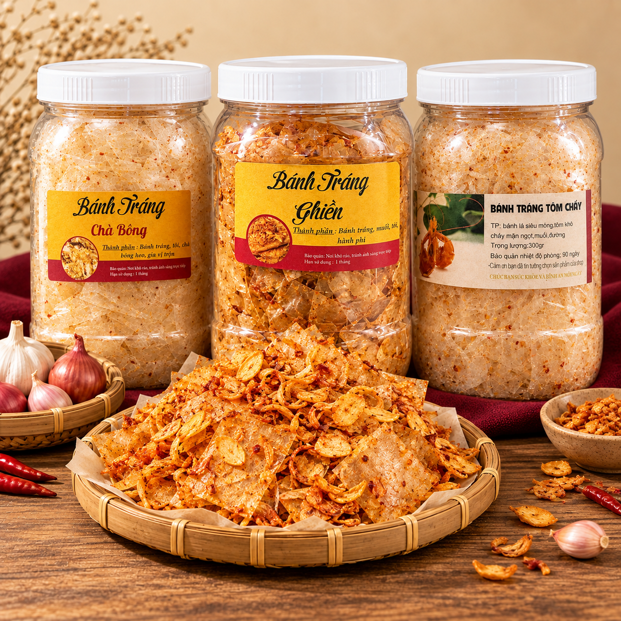 Bánh Tráng Ăn Vặt