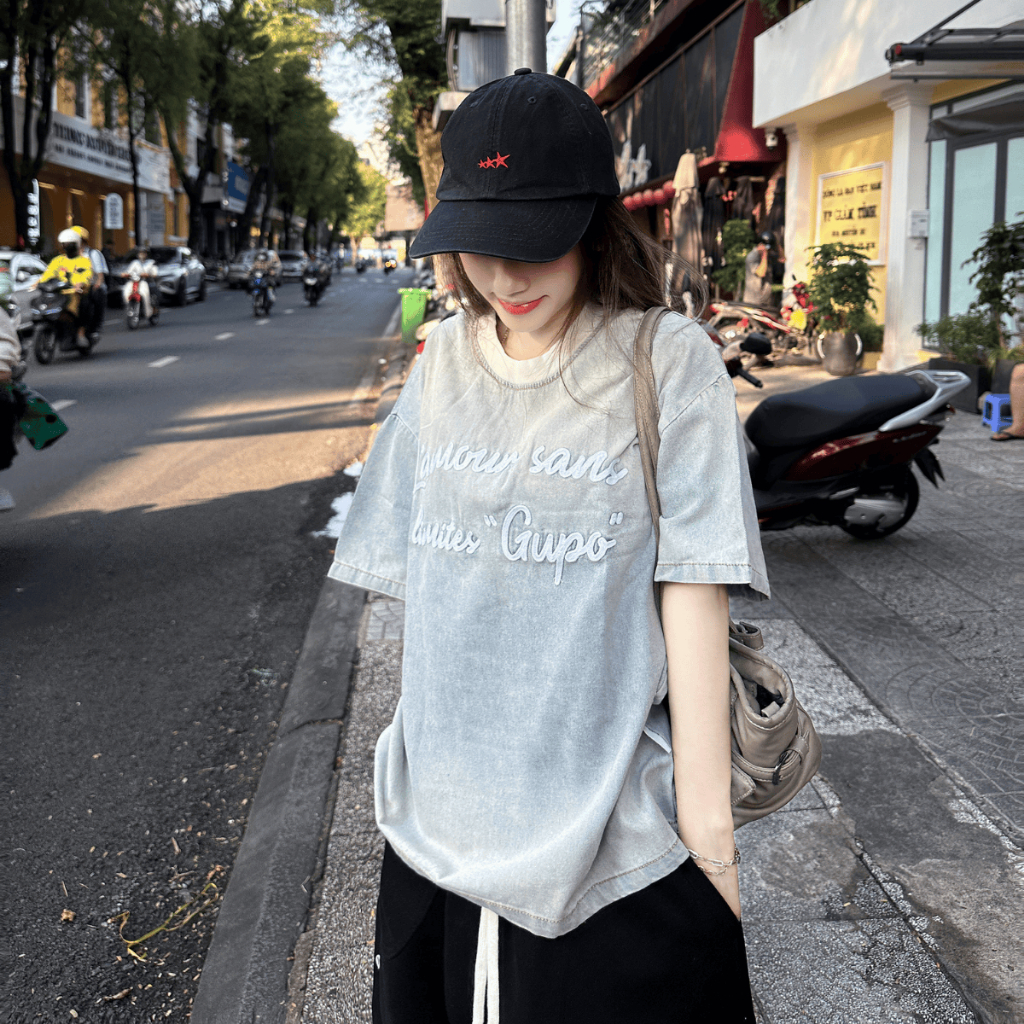 Áo Thun Denim Wash Limitless Club GUPO Form Boxy Unisex Local Brand – ATJ01_thumbnail_2