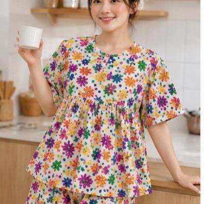 Thích Thư Đồ Bộ Tole Đùi L56 L57 L58 L59 L60 L61 Form Đẹp Mềm Mịn Co Giãn Tốt Áo Quần Dài Thời Trang Cho Nữ_thumbnail_3