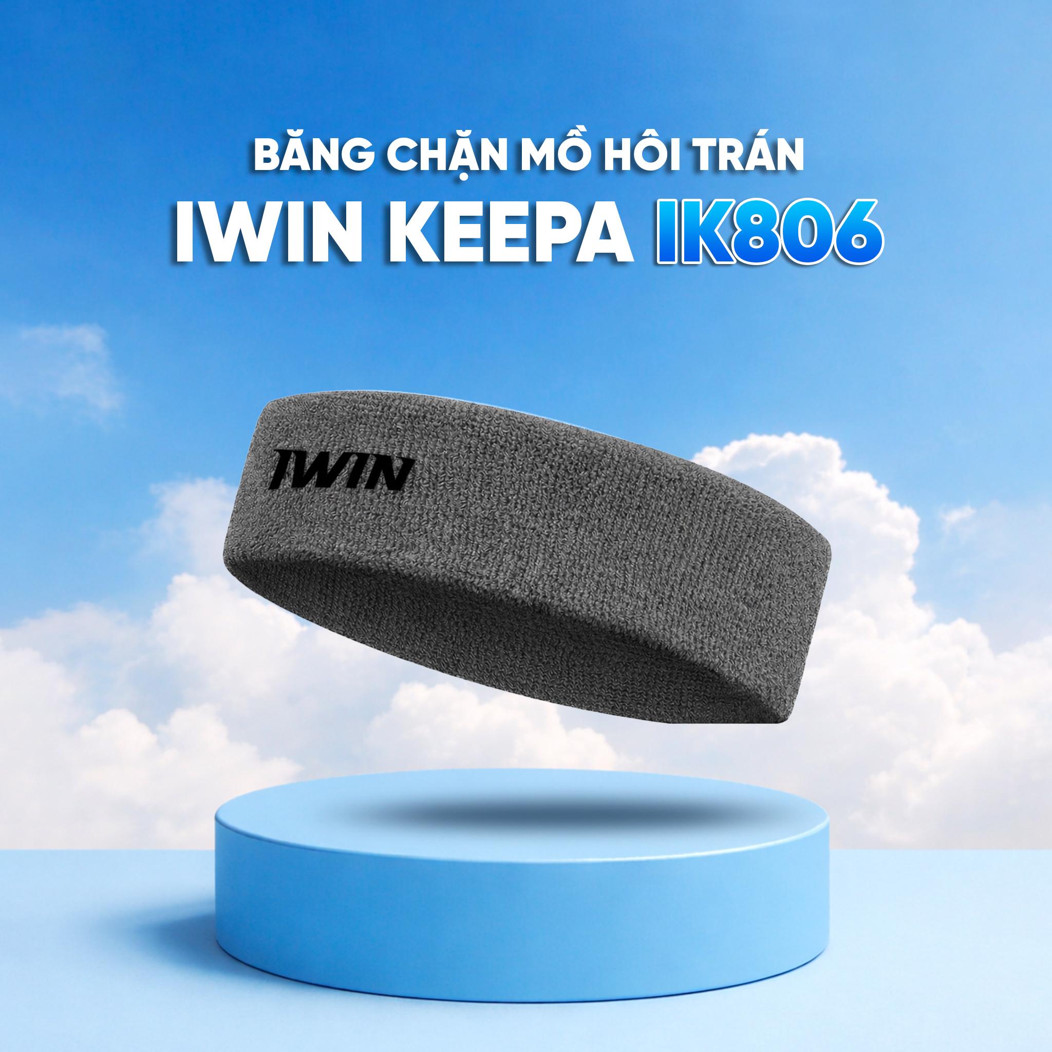 Băng Chặn Mồ Hôi Trán iWin Keepa Thấm Hút Tốt Khi Tập Luyện Thể Thao Đương Đại_thumbnail_2