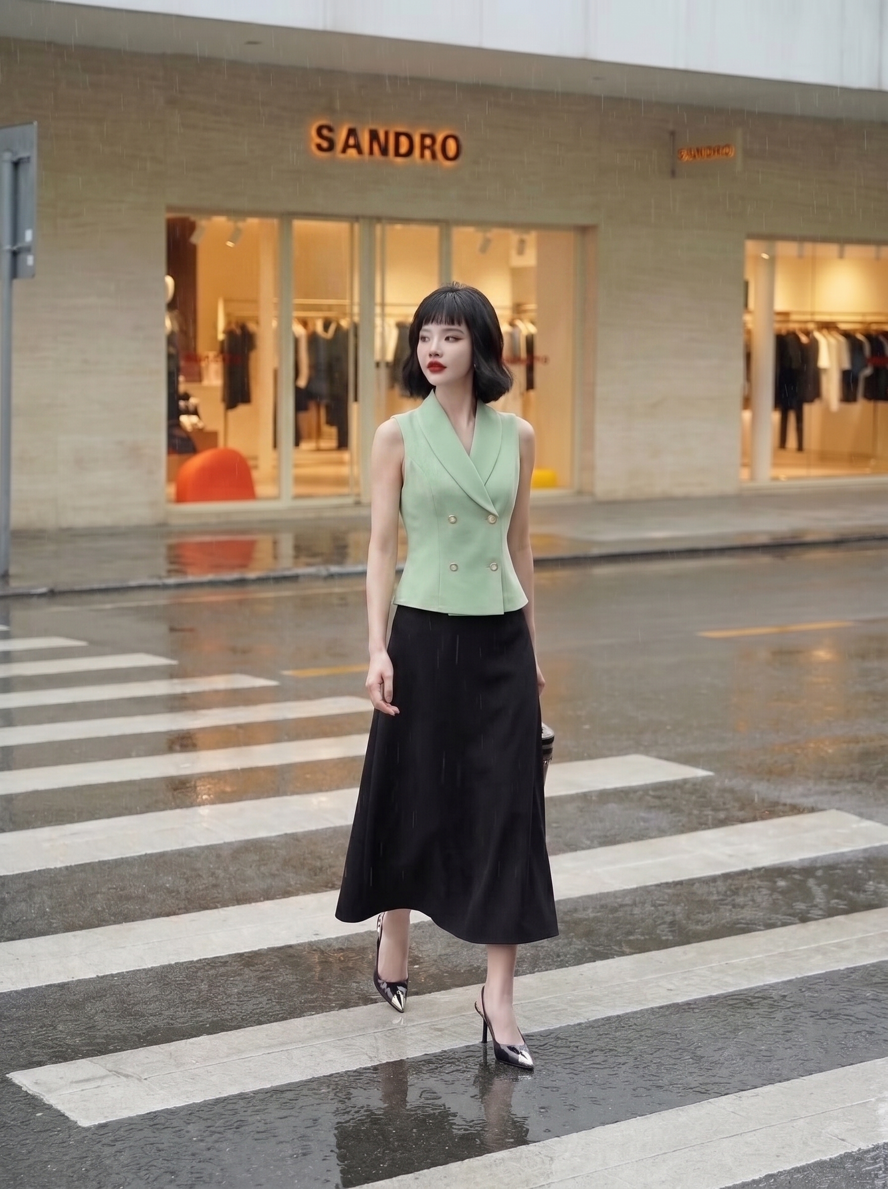 Áo gile công sở 26112 xanh cốm_thumbnail_3