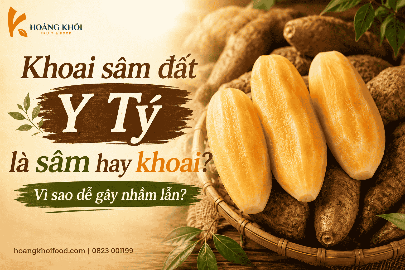 Khoai sâm đất Y Tý là sâm hay khoai? Vì sao dễ gây nhầm lẫn?