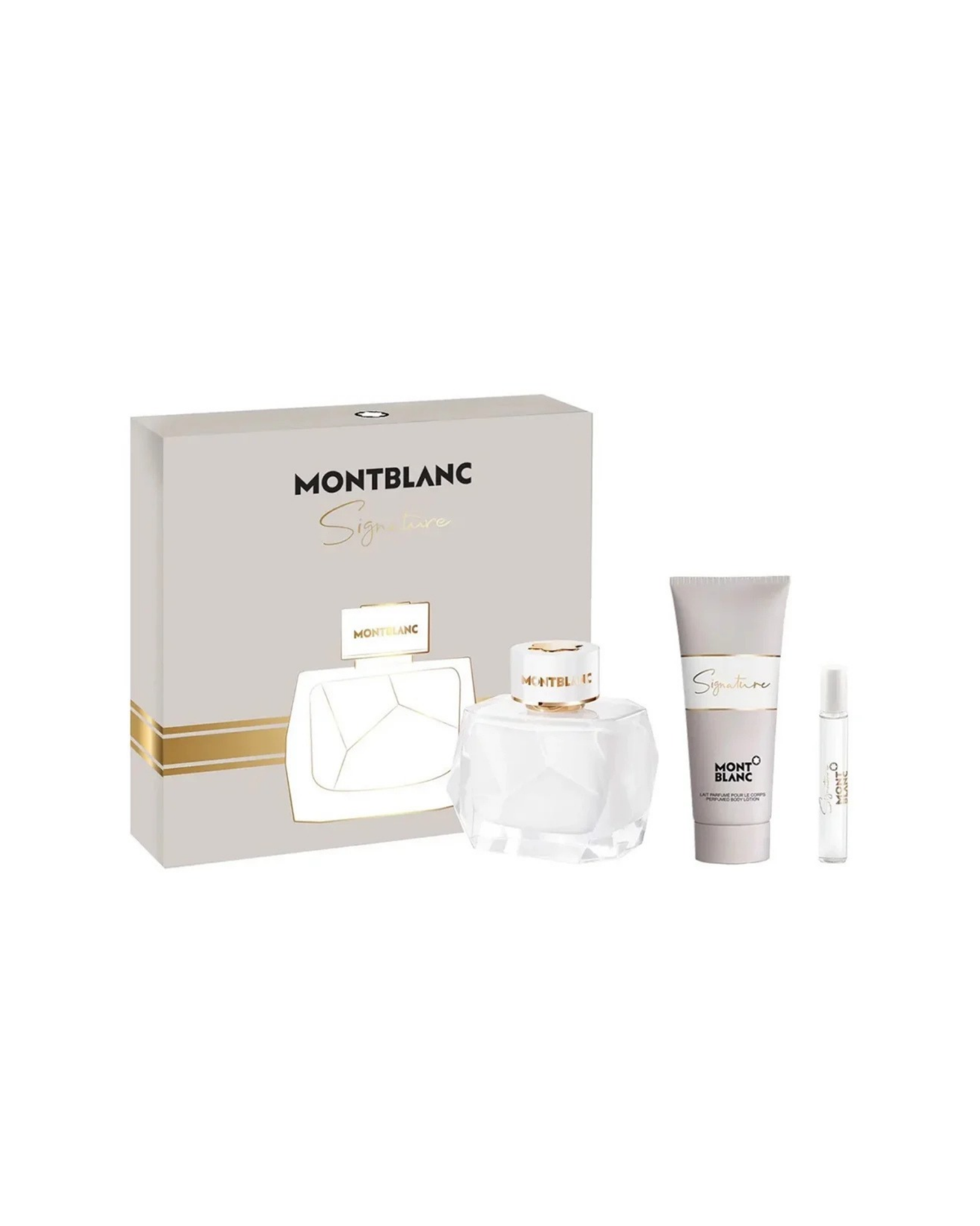 Gift Set Montblanc Signature (EDP 90ml + EDP 7.5ml + Lotion 100ml)