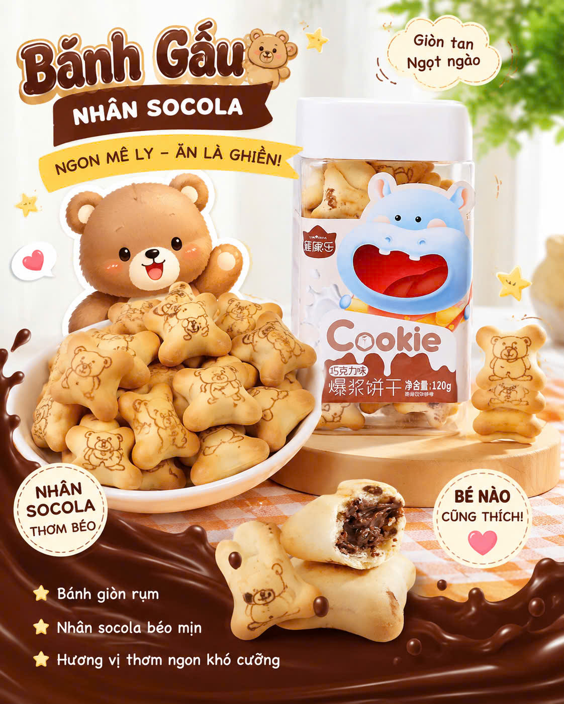 BÁNH GẤU COOKIE ĐÀI LOAN 120gr_thumbnail_10