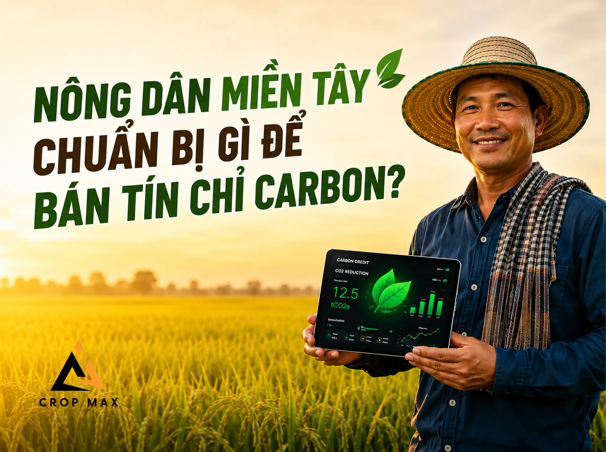 Nông Dân Miền Tây Chuẩn Bị Gì Để Bán Tín Chỉ Carbon?