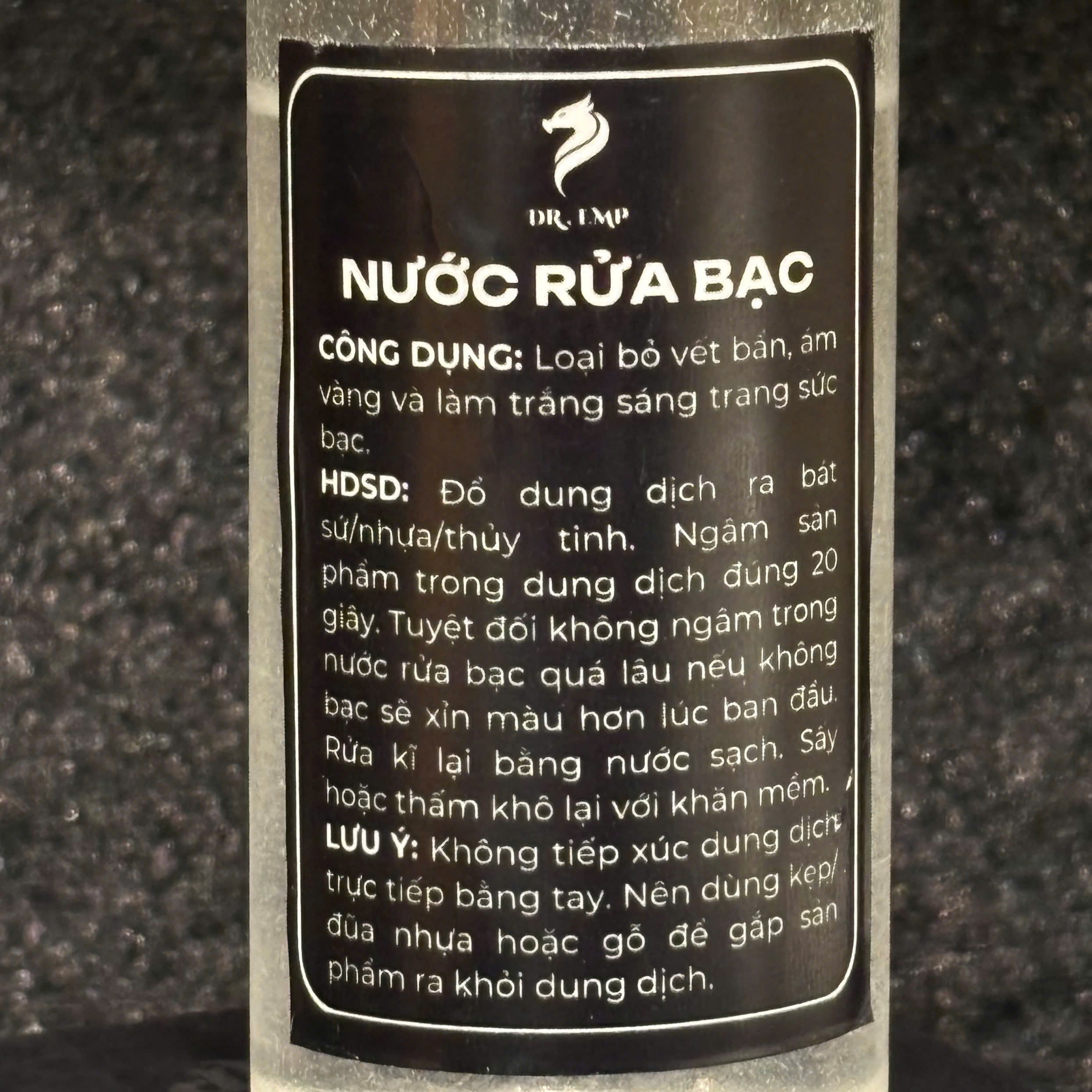 Nước rửa bạc