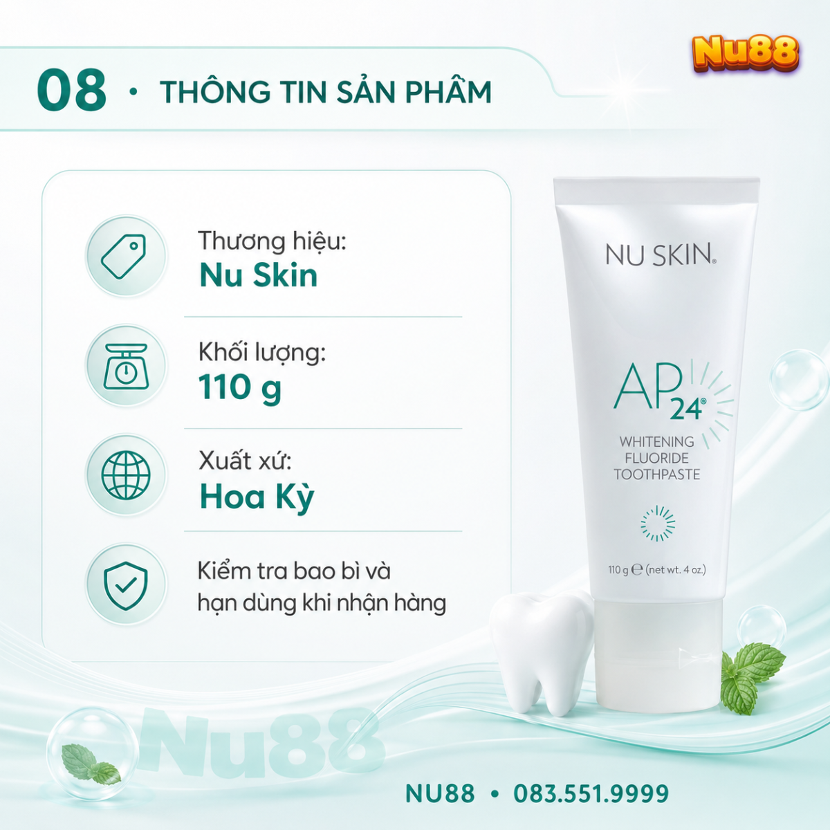 Kem đánh răng trắng sáng AP24 Whitening Fluoride Toothpaste_thumbnail_7