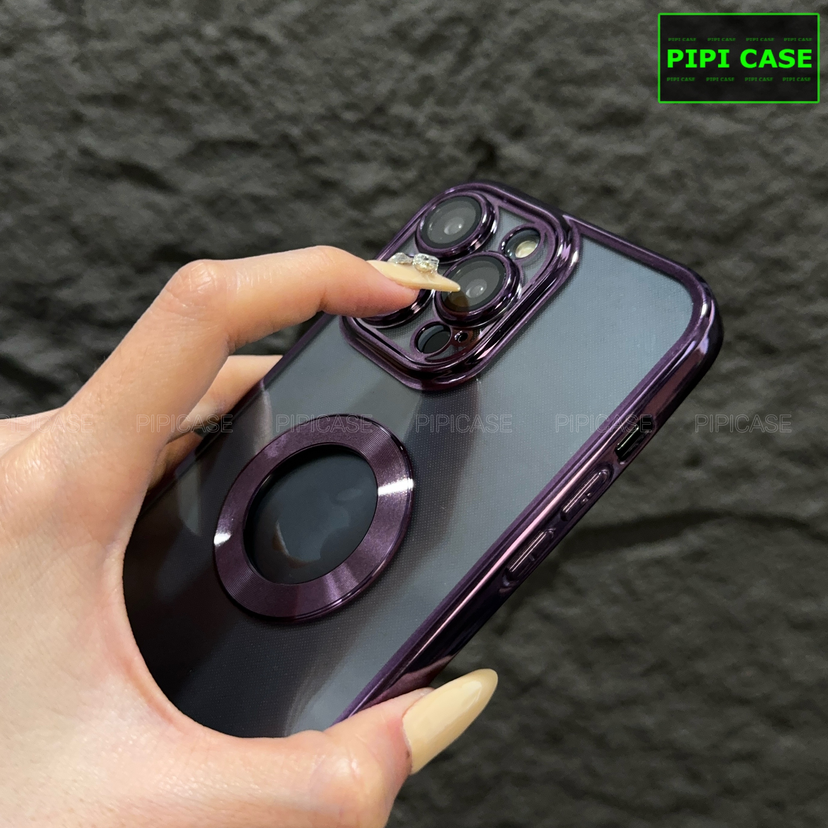 Ốp Lưng iPhone 14 Pro - Water - Tím_thumbnail_7