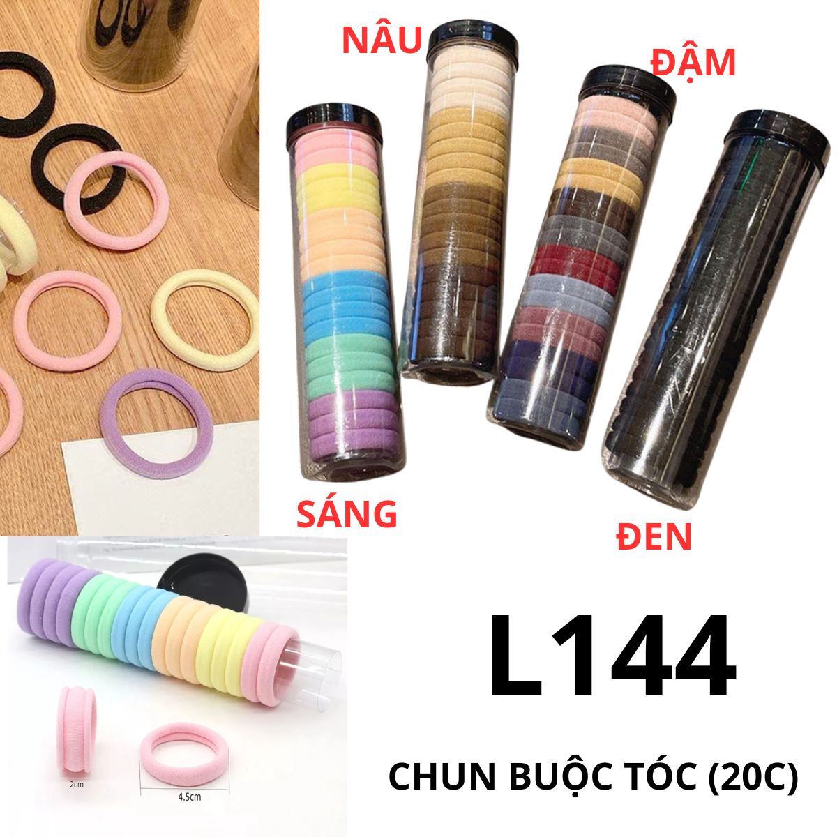 L144 - CHUN BUỘC TÓC (20)