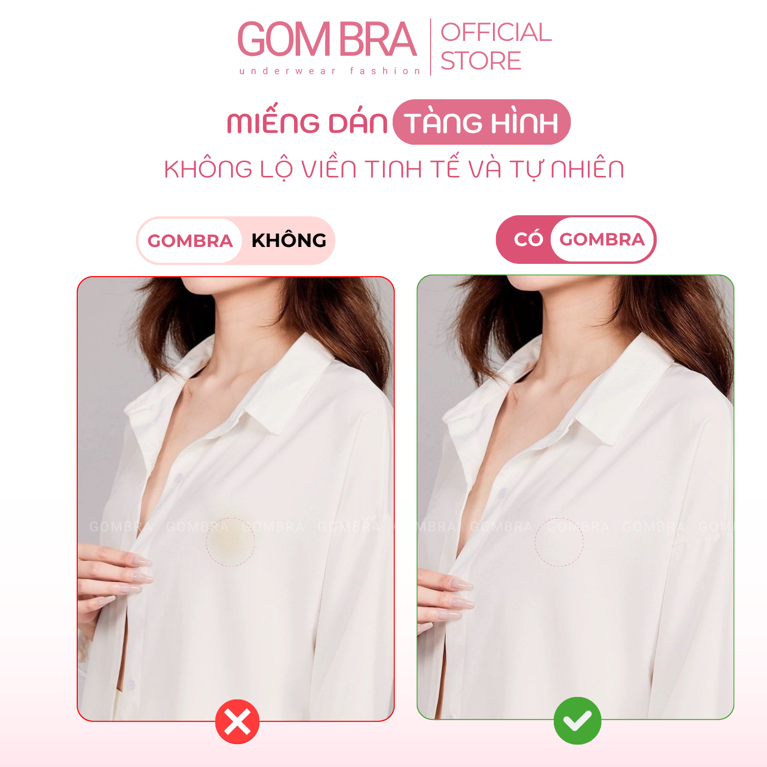 Miếng Dán Vòng 1 Nữ Silicone Tàng Hình Gom Bra, Keo Bám Dính Tốt Tệp Da, Có Thể Tái Sử Dụng - SA-5550_thumbnail_10