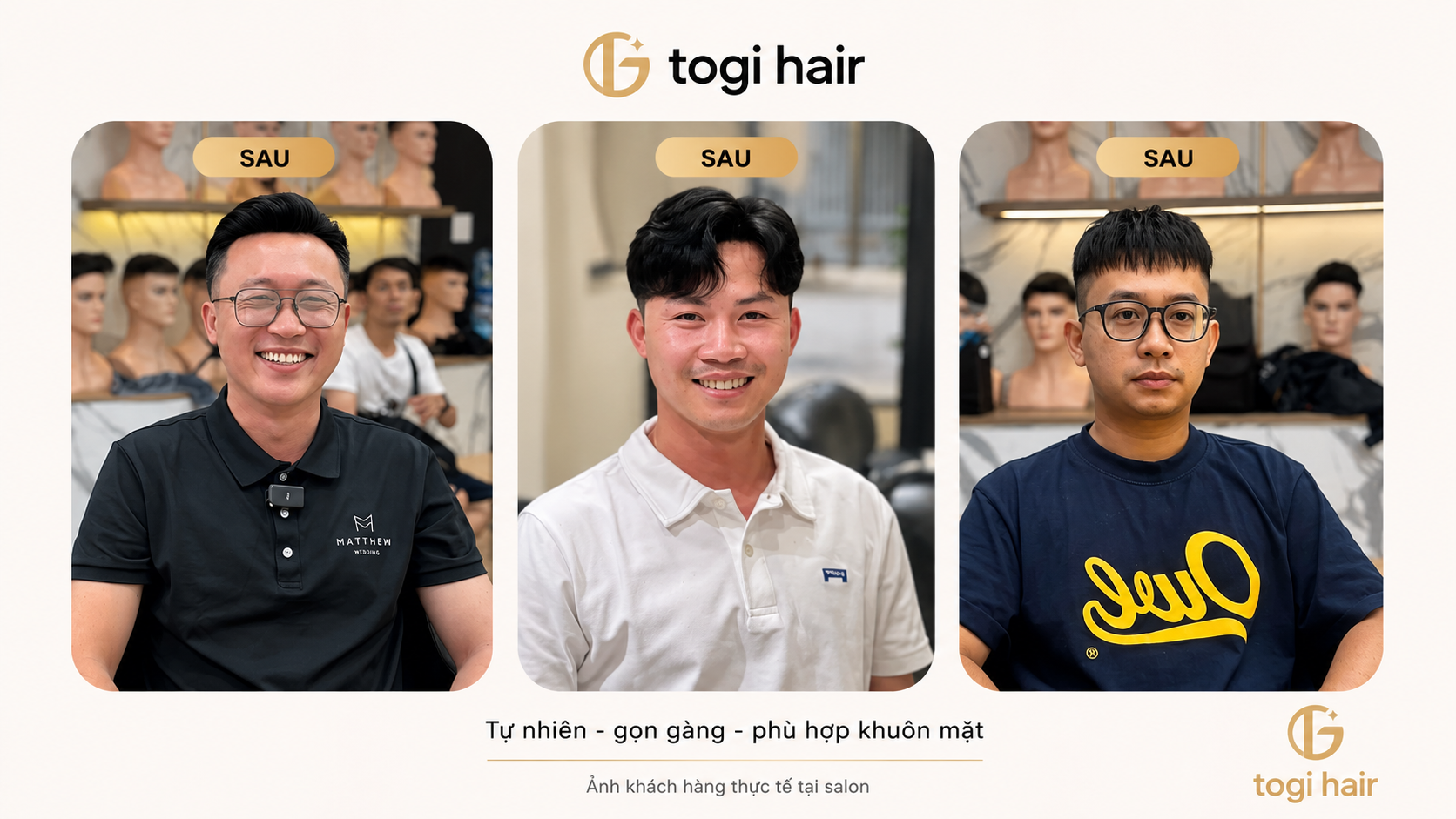 Top 5 Kiểu Tóc Giả Nam Được Ưa Chuộng Năm 2026 | TOGI Hair