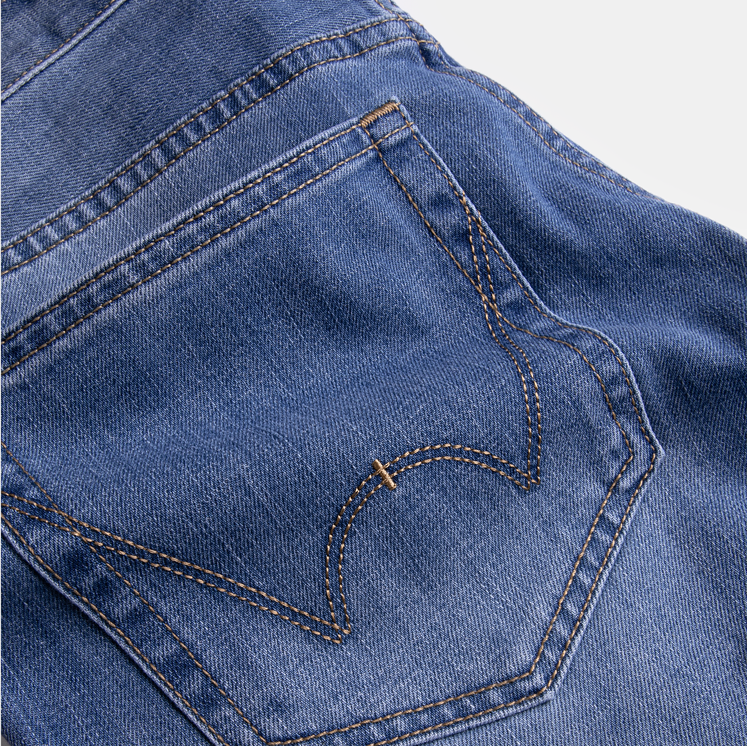 Quần Jeans Nam Cao Cấp J16 - Form Slim Straight - KaKa Fashion_thumbnail_9
