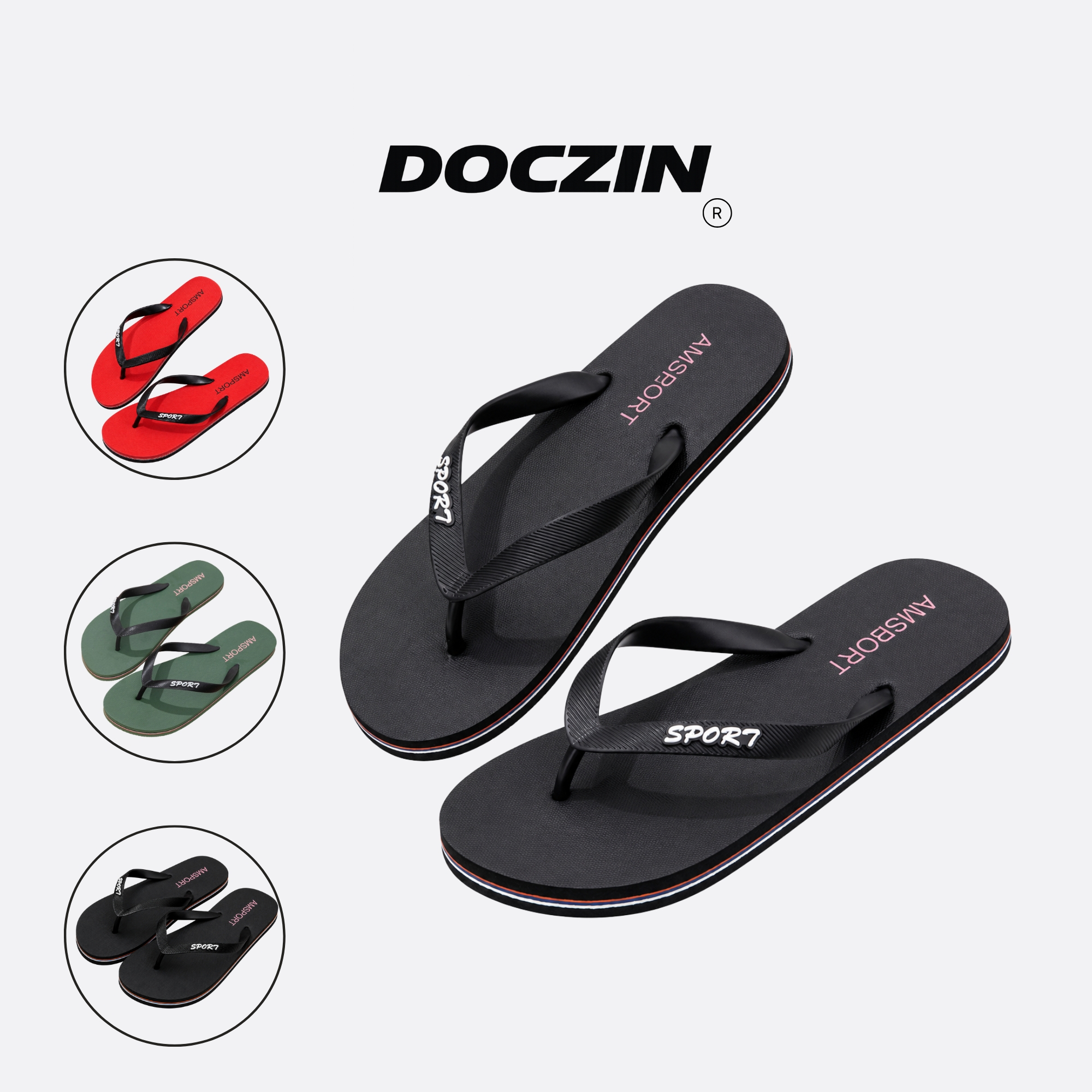Dép tông nam DOCZIN - A08