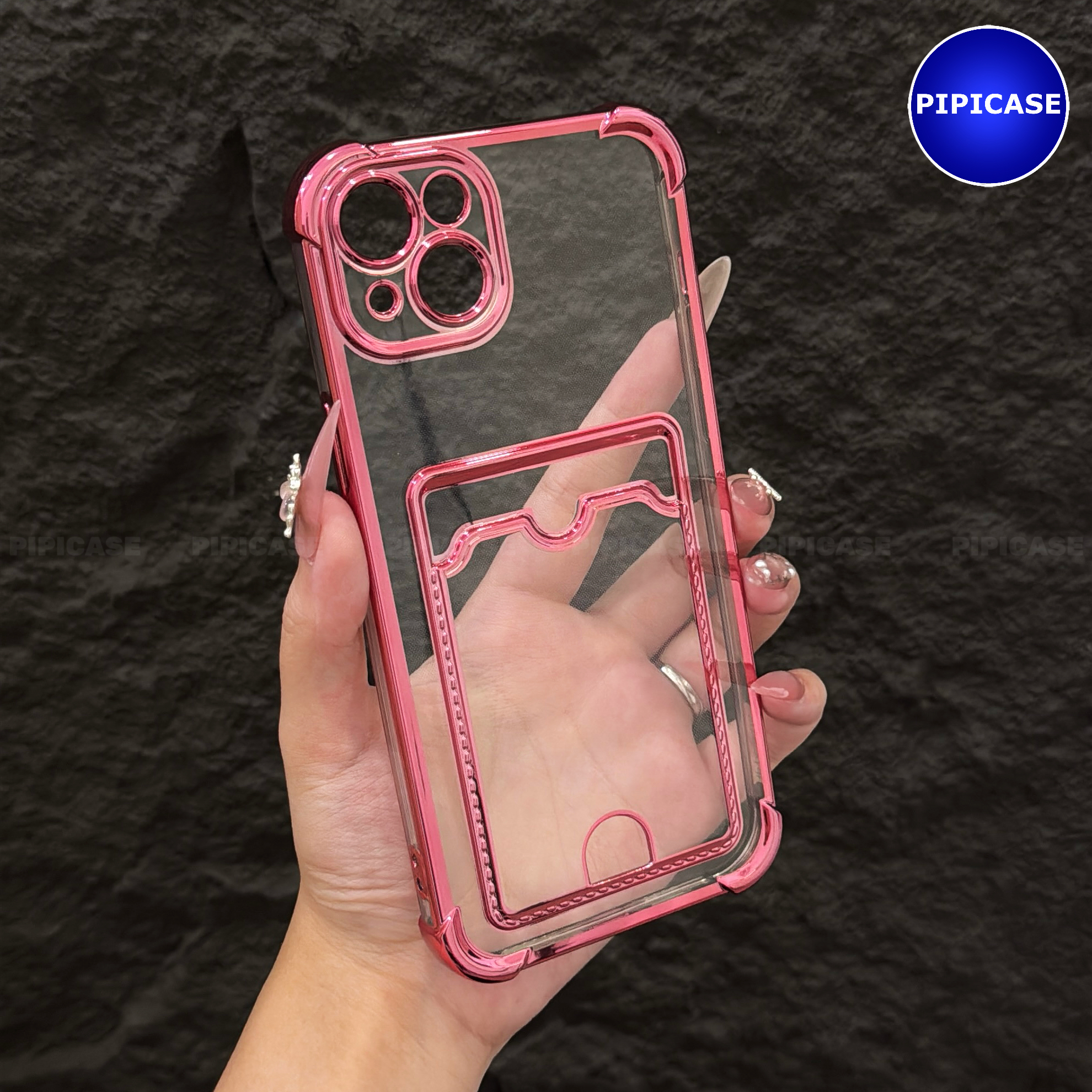 Ốp Lưng iPhone 14 Plus - Ốp Thẻ - Hồng_thumbnail_0