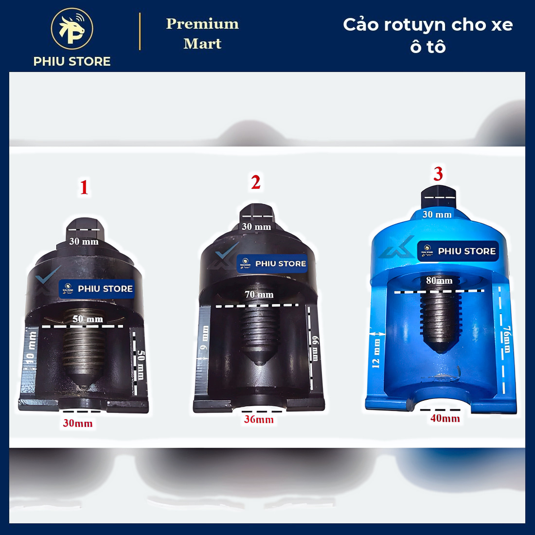 Cảo rotuyn xe tải, vam tháo rotuyn, cảo rotuyn lái ngoài, cảo rotuyn, cảo rotuyn lái, cỡ 30 36 40mm, PHIU STORE_thumbnail_7