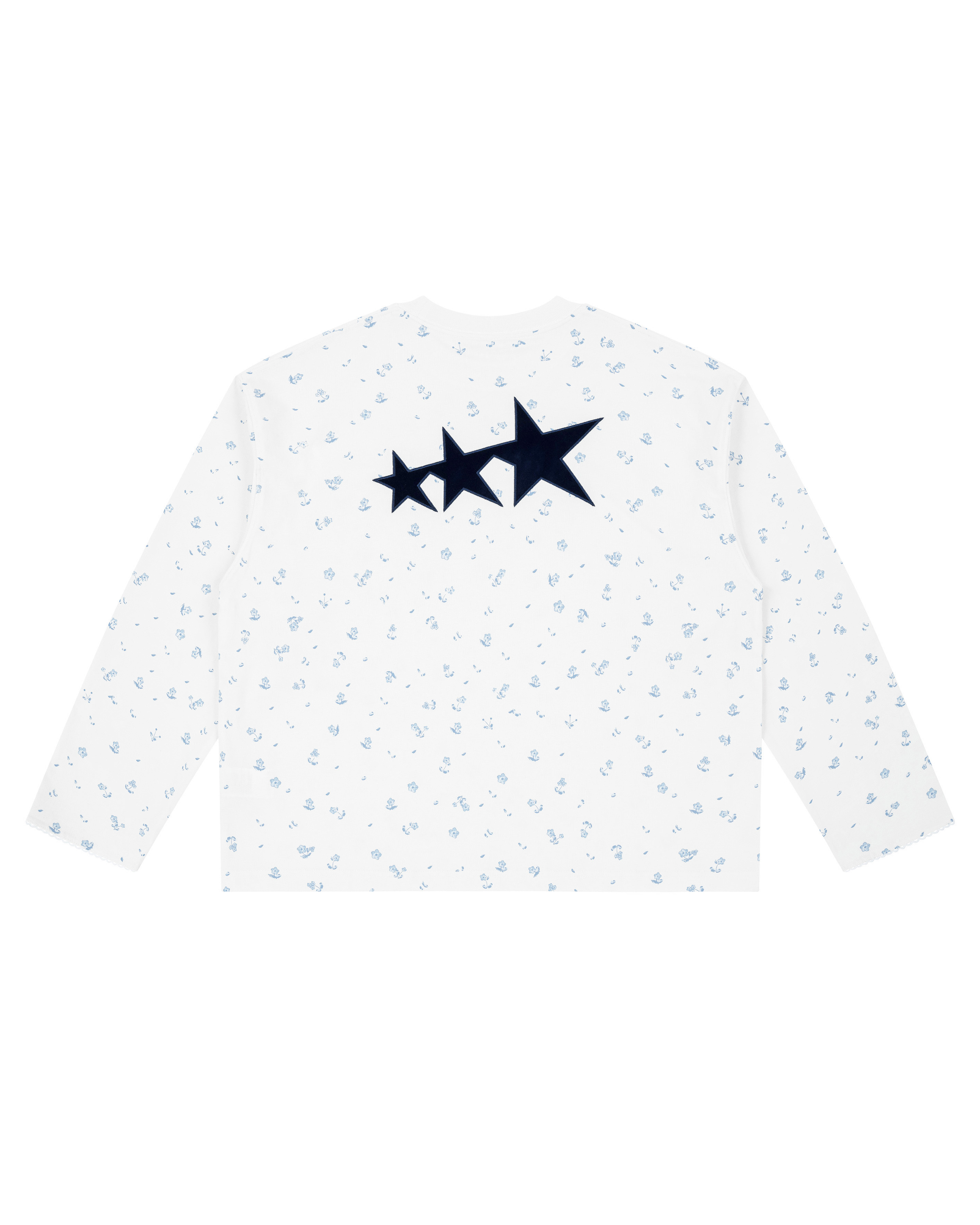 Levents® Forget Me Not Long Sleeve Boxy Tee