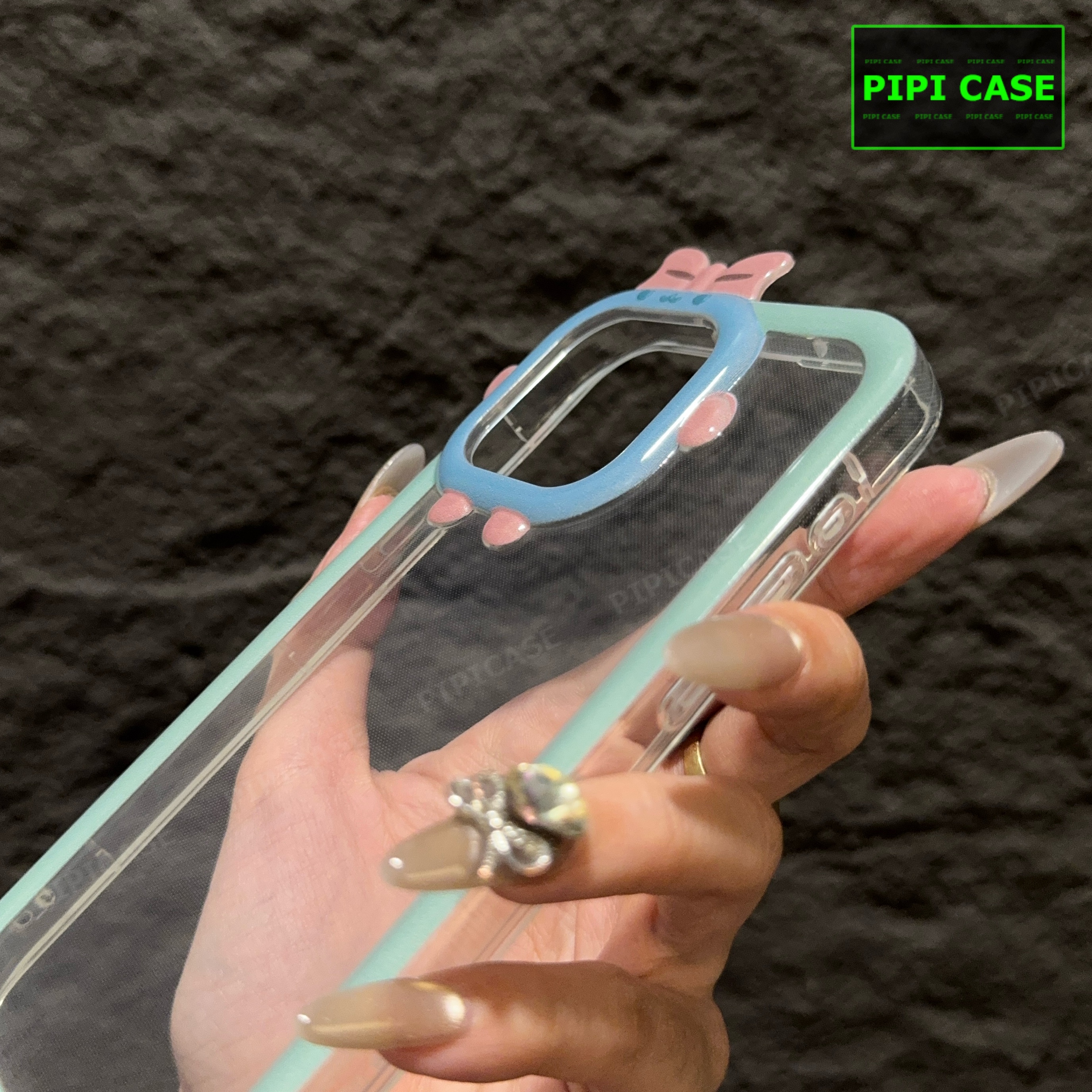 Ốp Lưng iPhone 13 Pro - Chic Cute - Xanh Mint_thumbnail_5